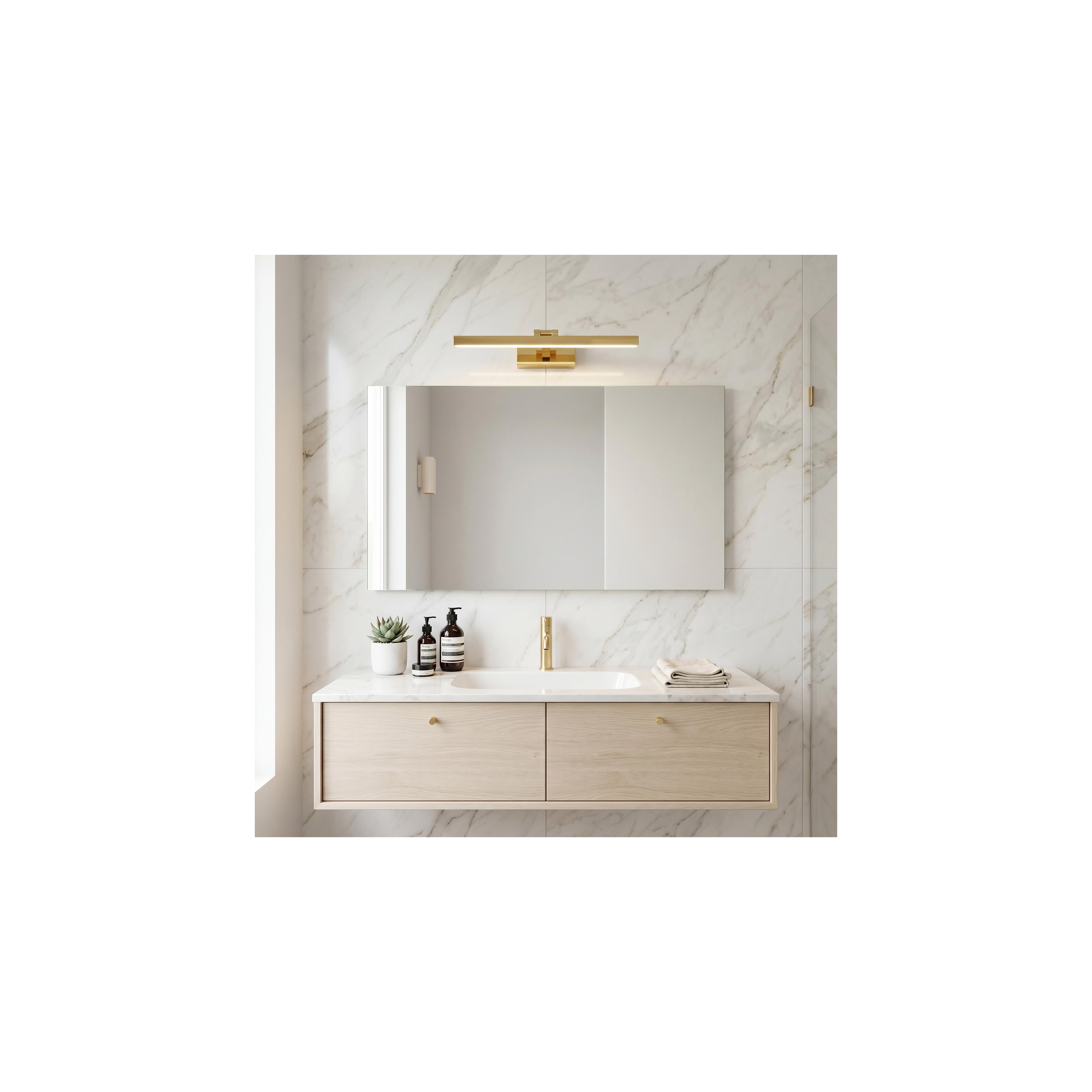 Kinkiet łazienkowy LED APP1860-1W 40 cm Złoty
