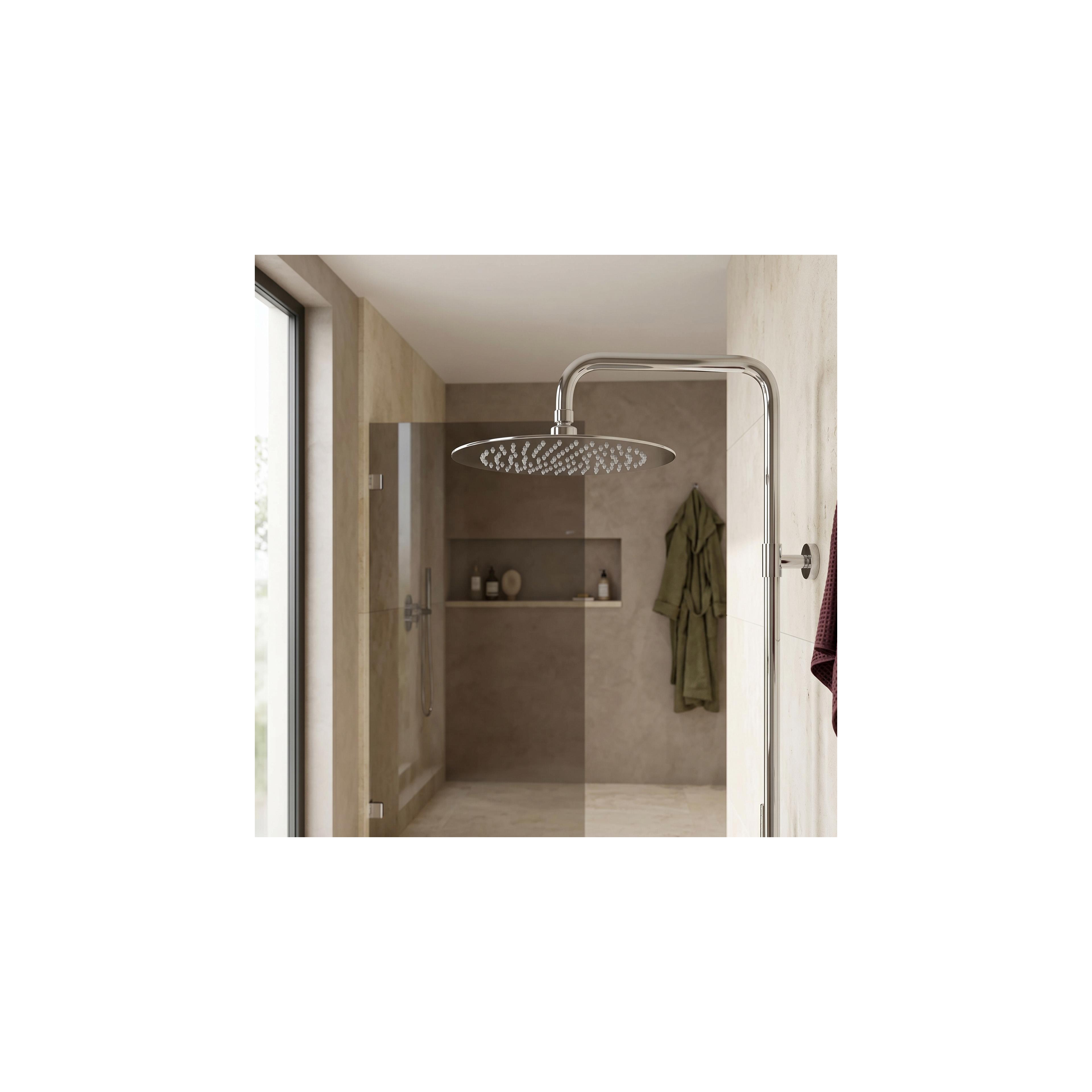 Kerek esőztető zuhanyfej REA JS-P014 30cm Chrome