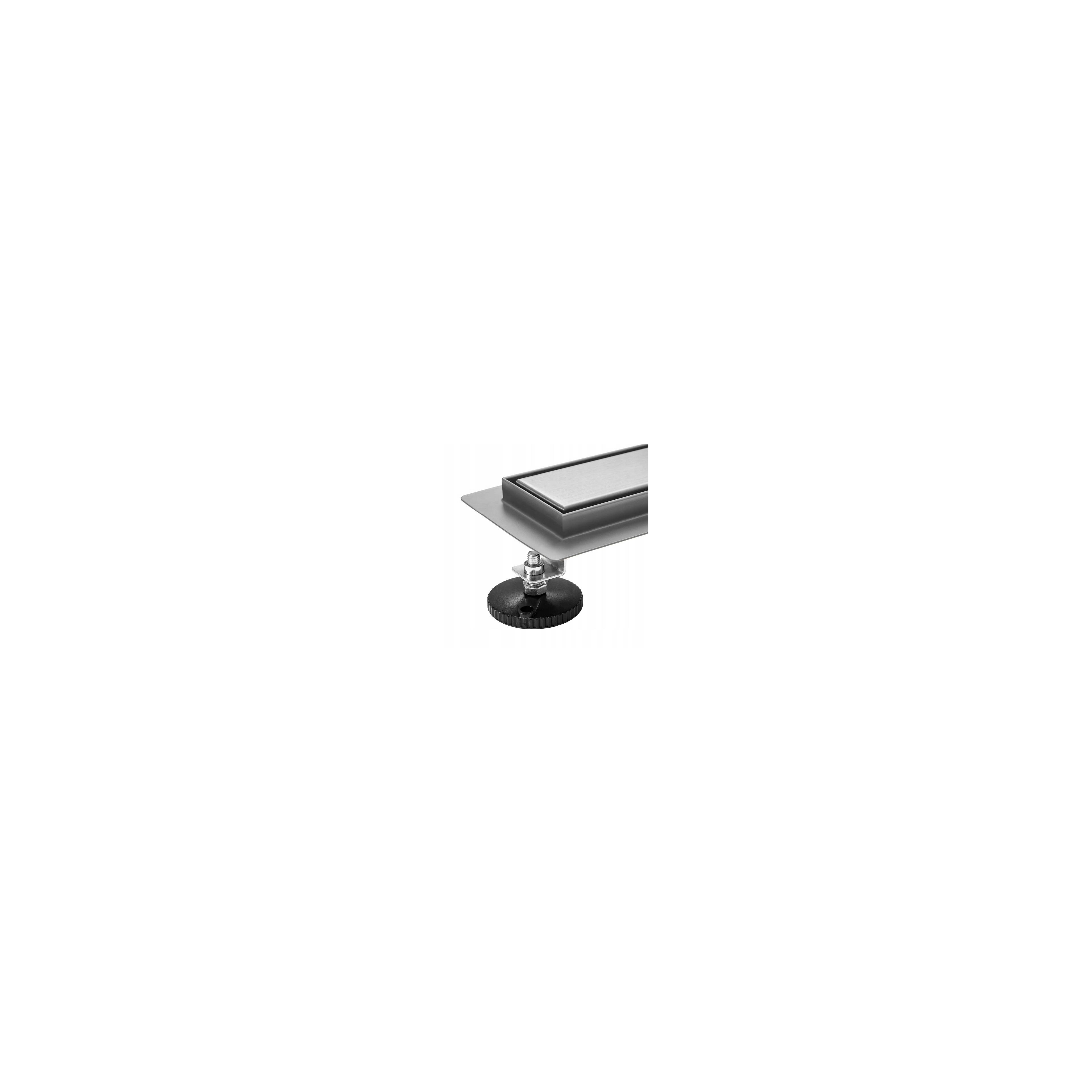 Linear drainage REA NEOX PRO Nickiel Brush 90