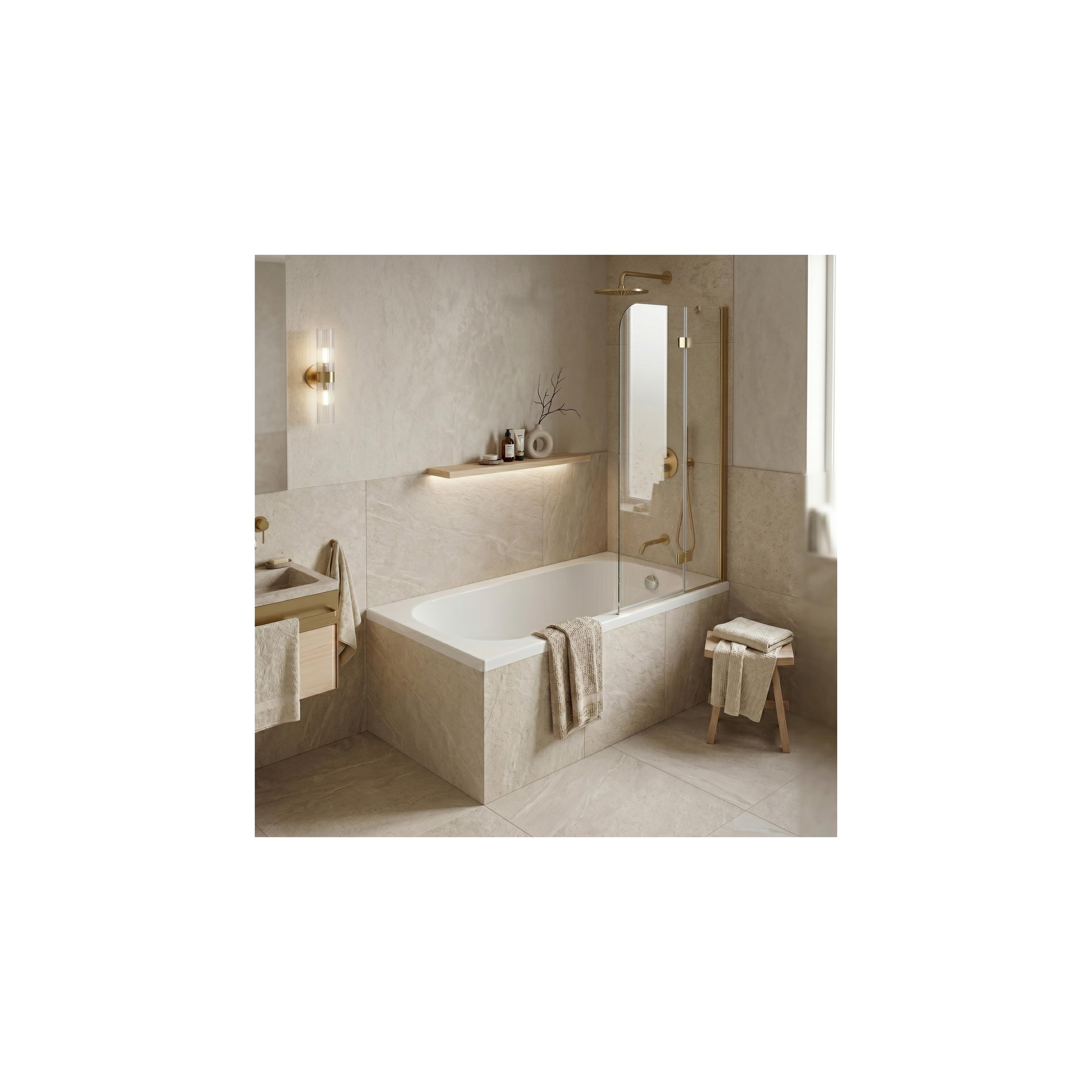 Acryl-Einbaubadewanne Rea Gloria 120