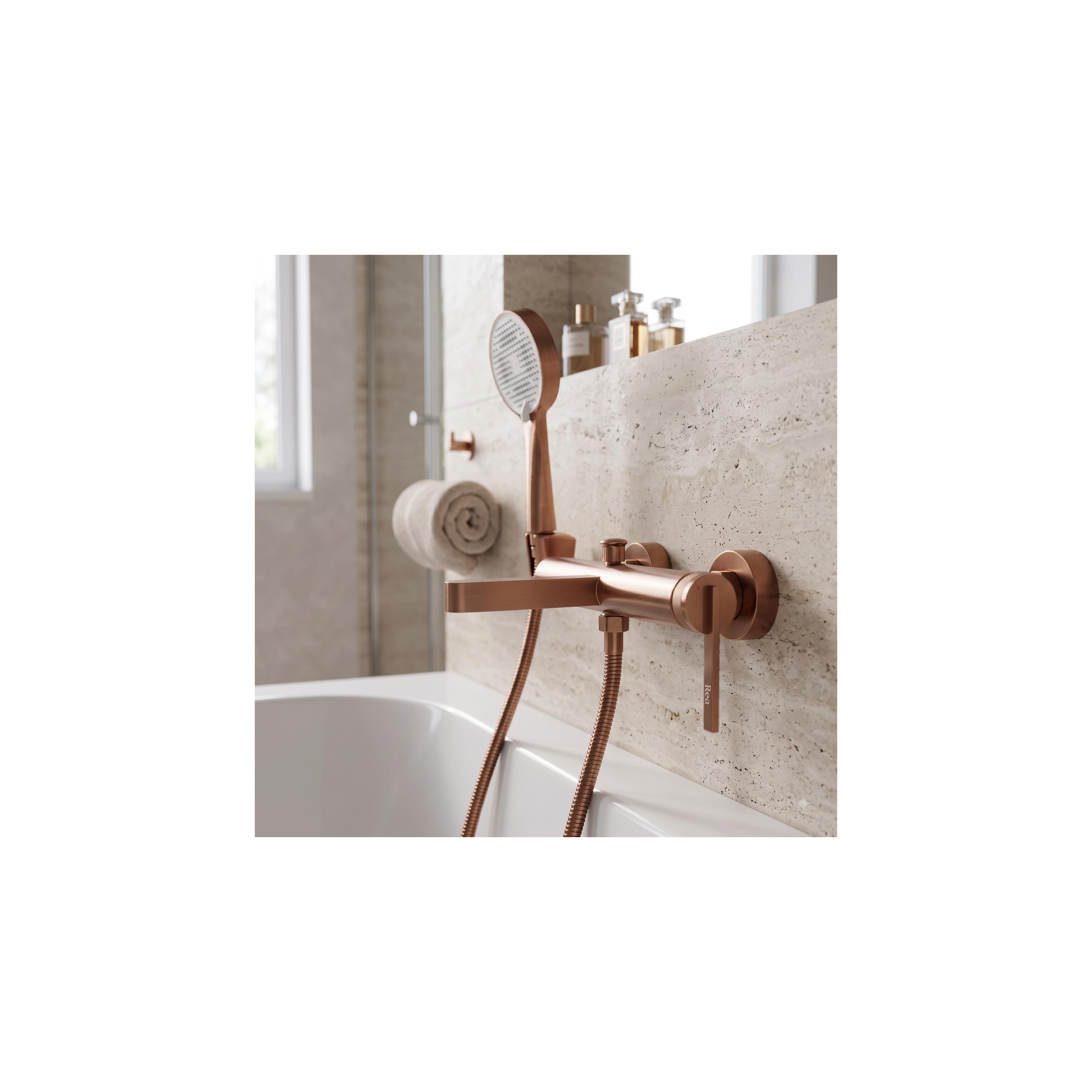 Bath faucet REA Grace Brush Copper