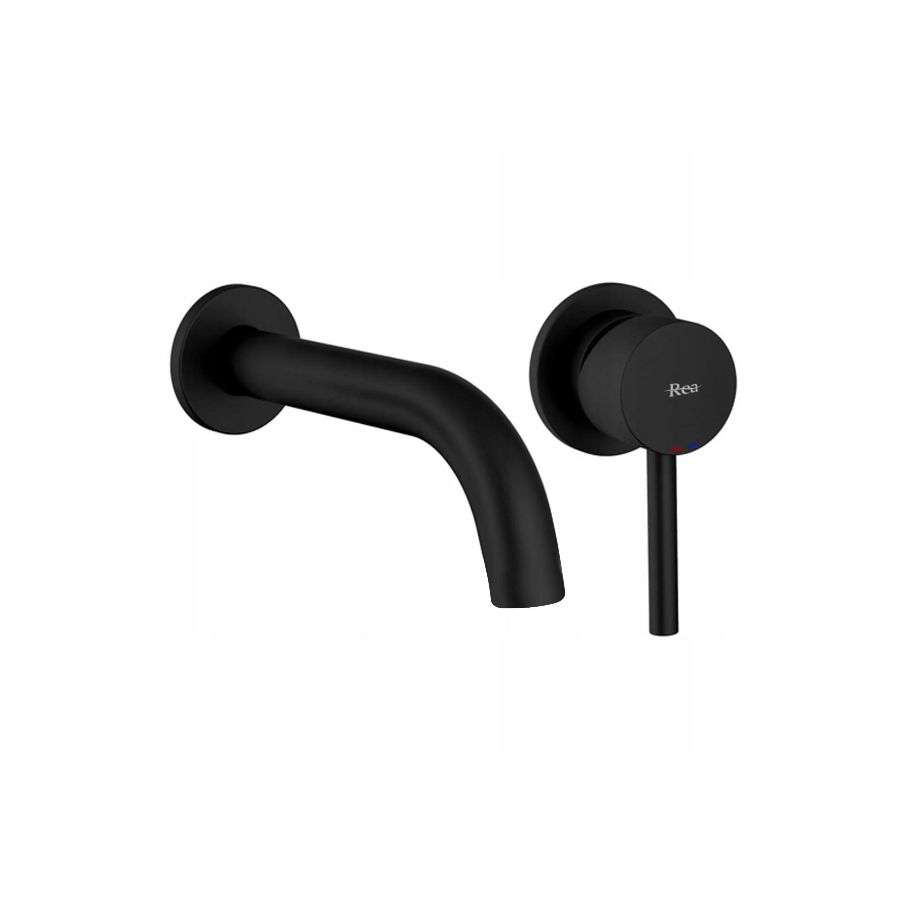 Unterputz Armatur Rea Lungo black matt+Ibox