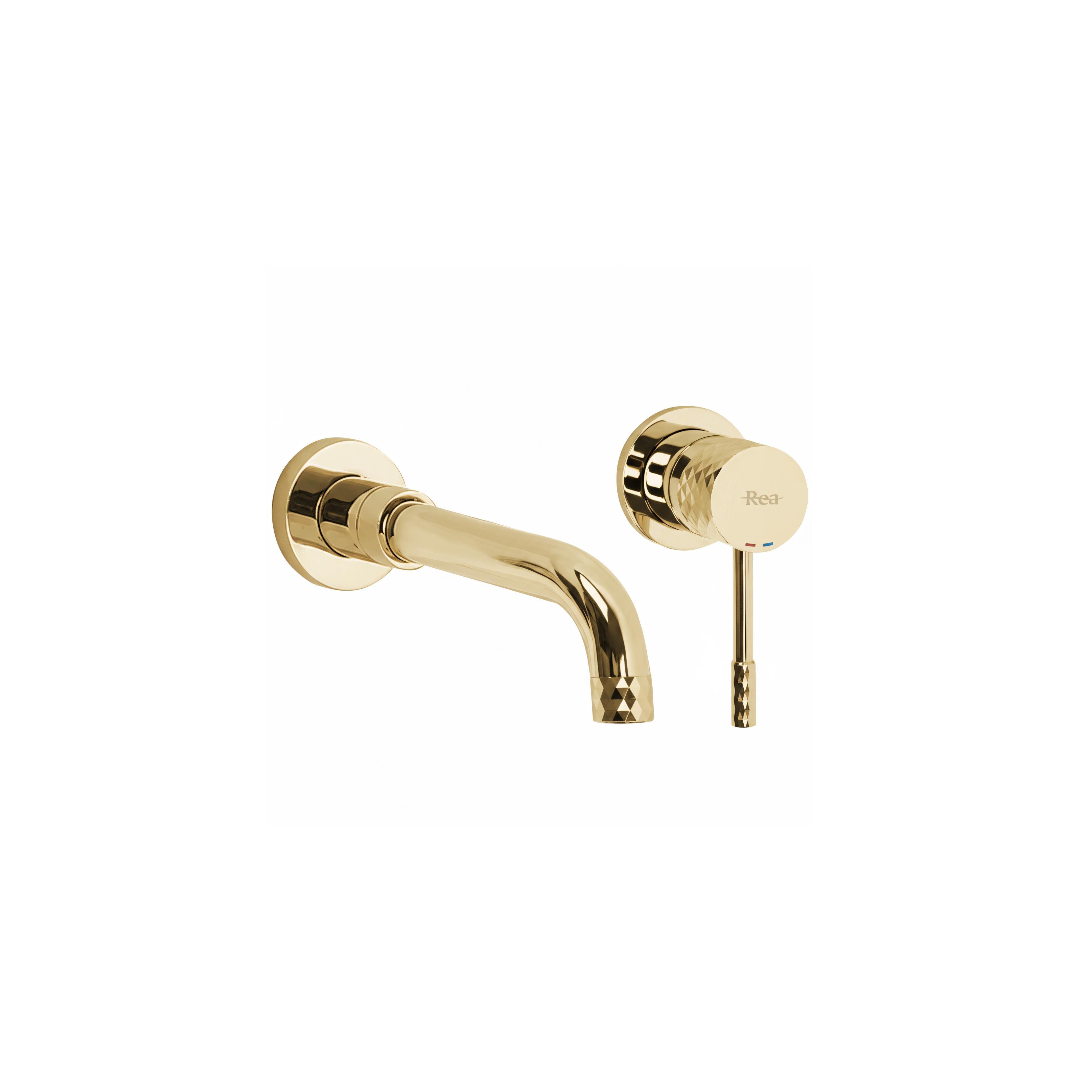 Unterputz Armatur Rea Lungo Diamond Gold + BOX