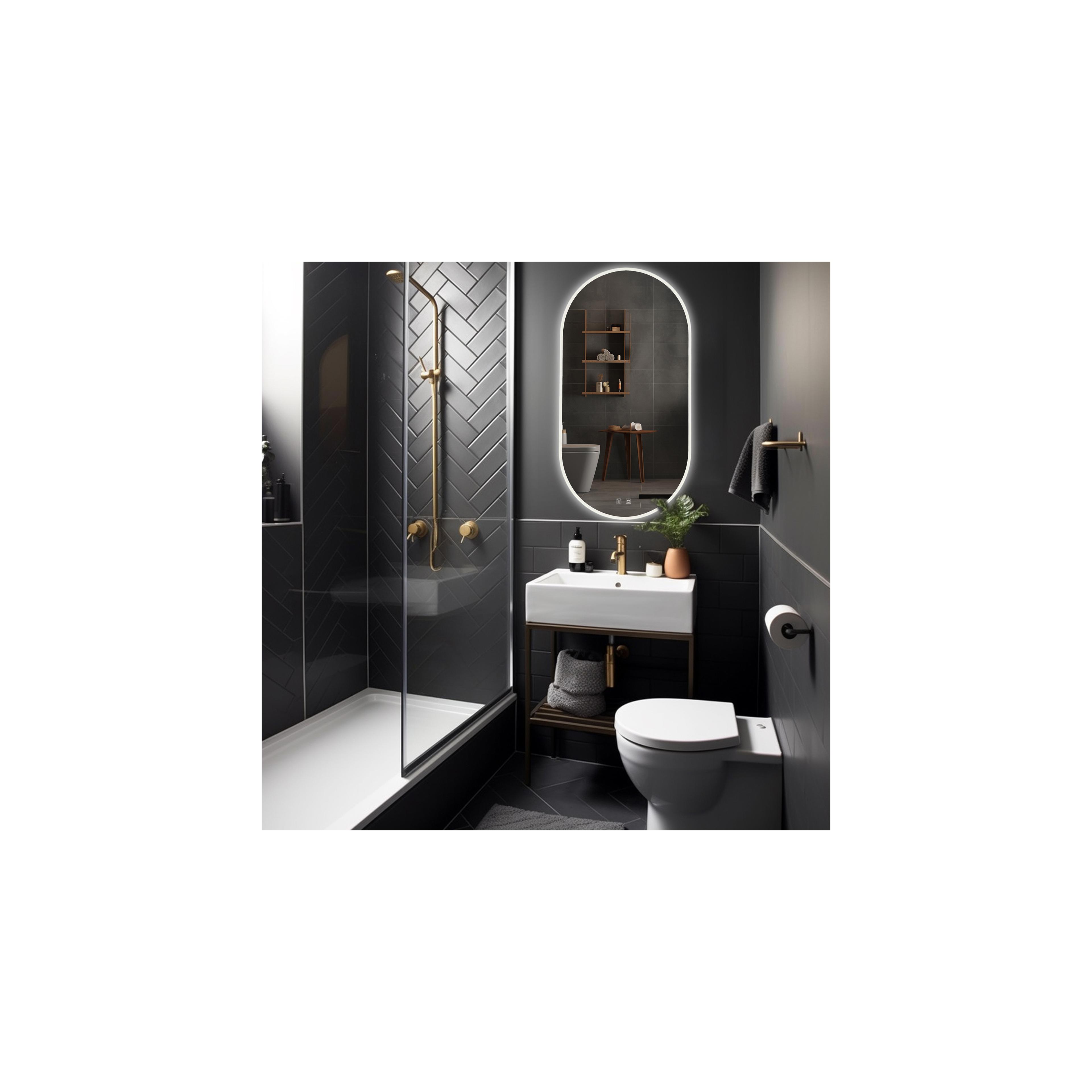 Mirror LED EGj 50x90 cm