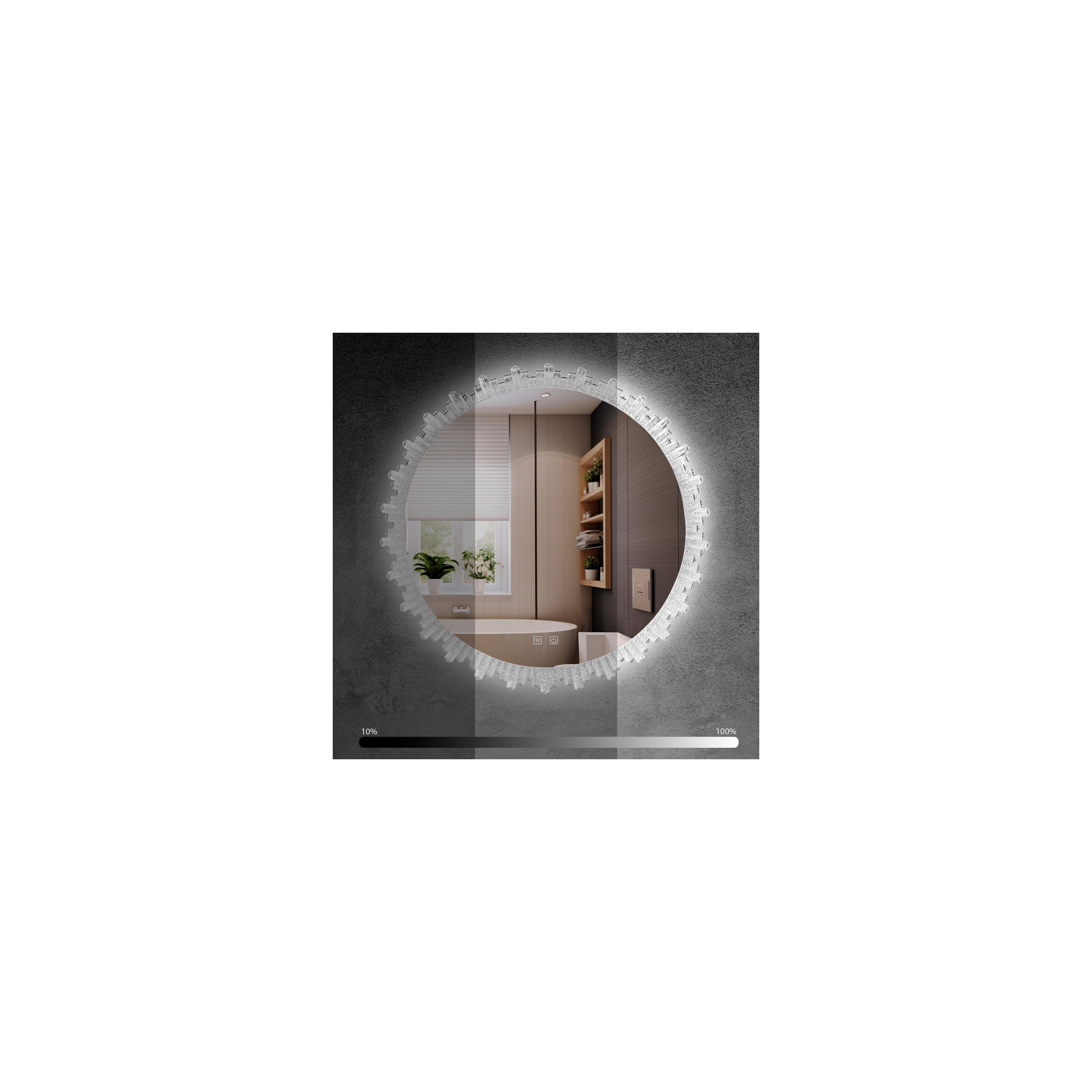VÄGGSPEGEL LED 80 cm X013