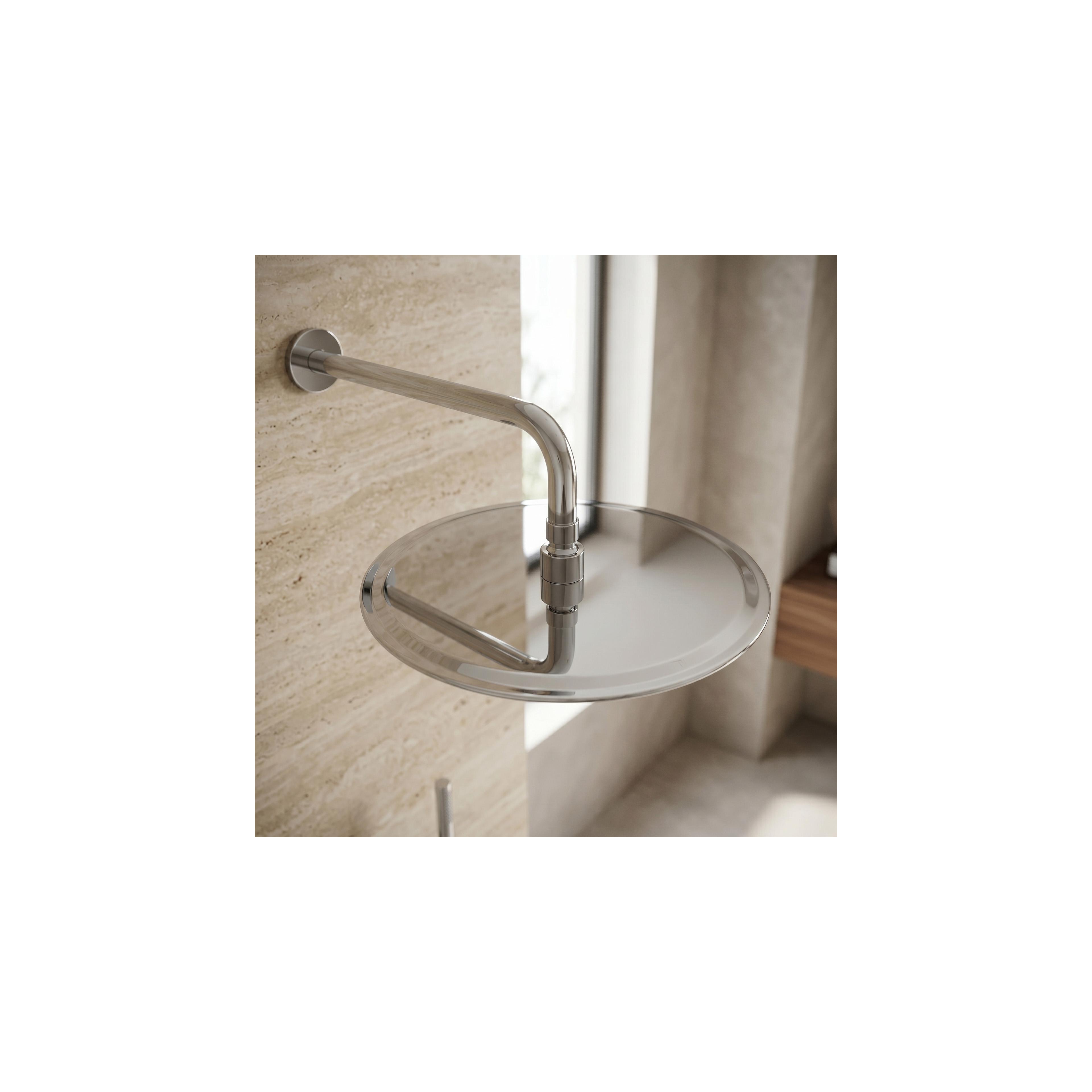 Kerek esőztető zuhanyfej REA JS-P014 30cm Chrome