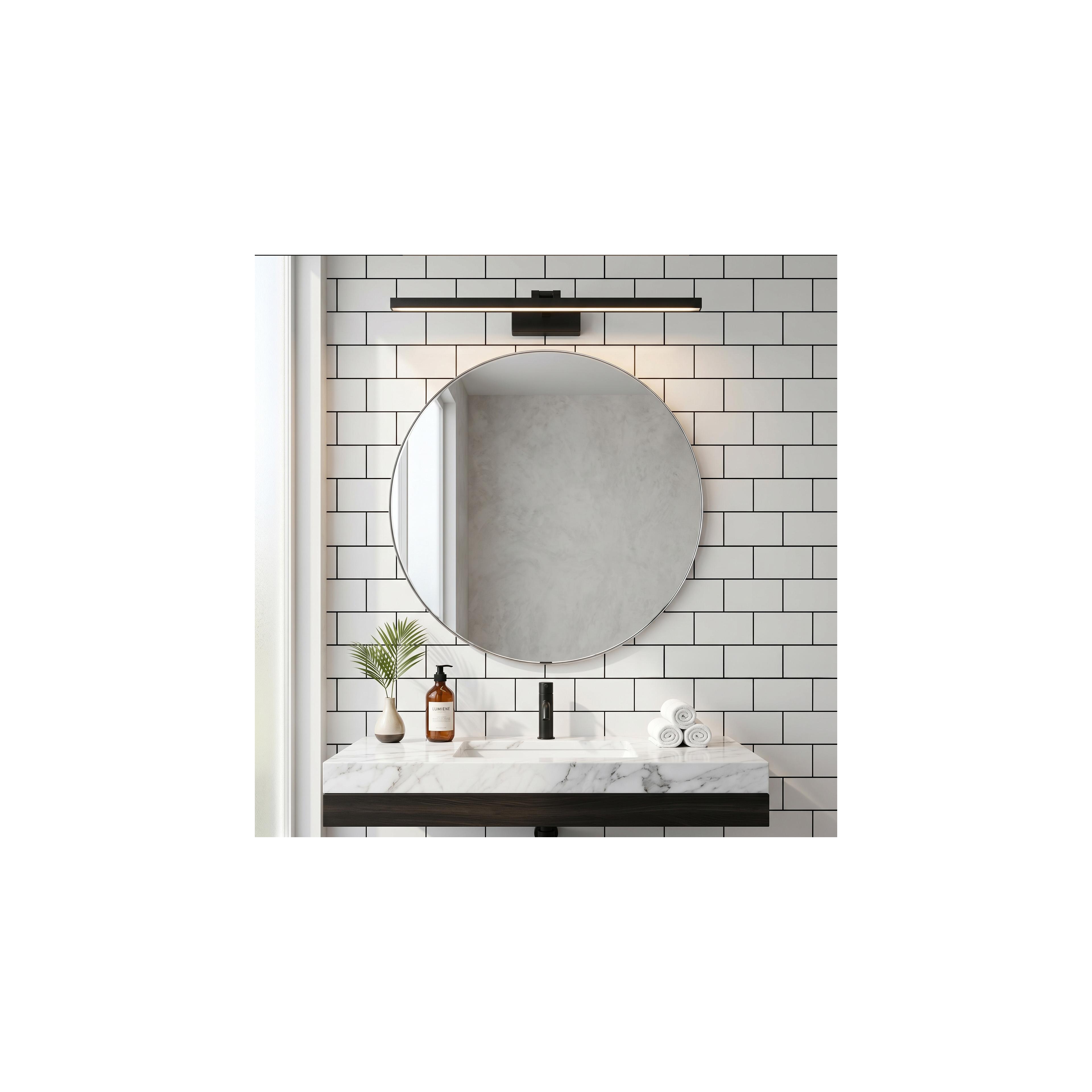 Bad LED-Wandleuchte APP1868-1W 80 cm Black