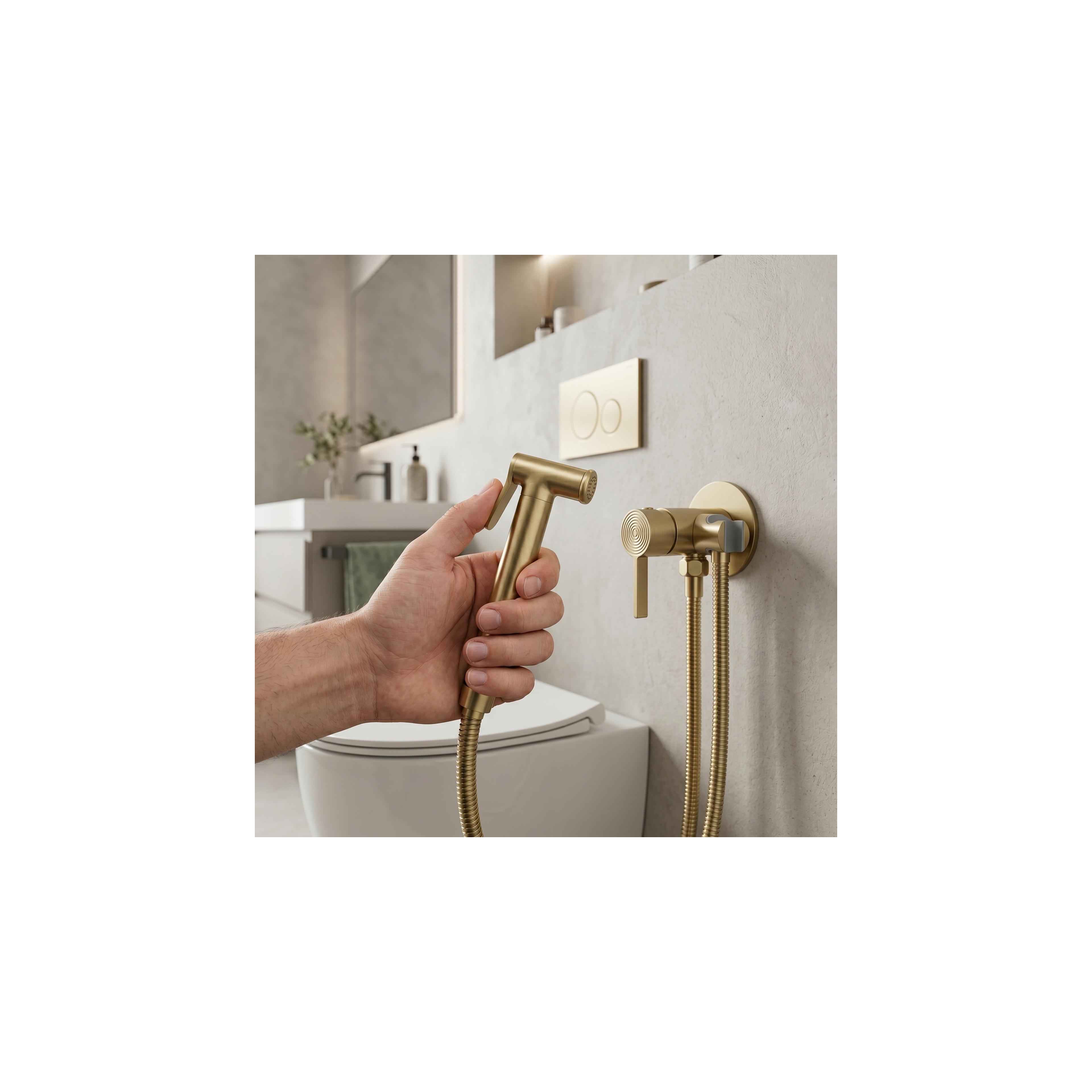 Bidetarmatur Rea Foster Brush Gold