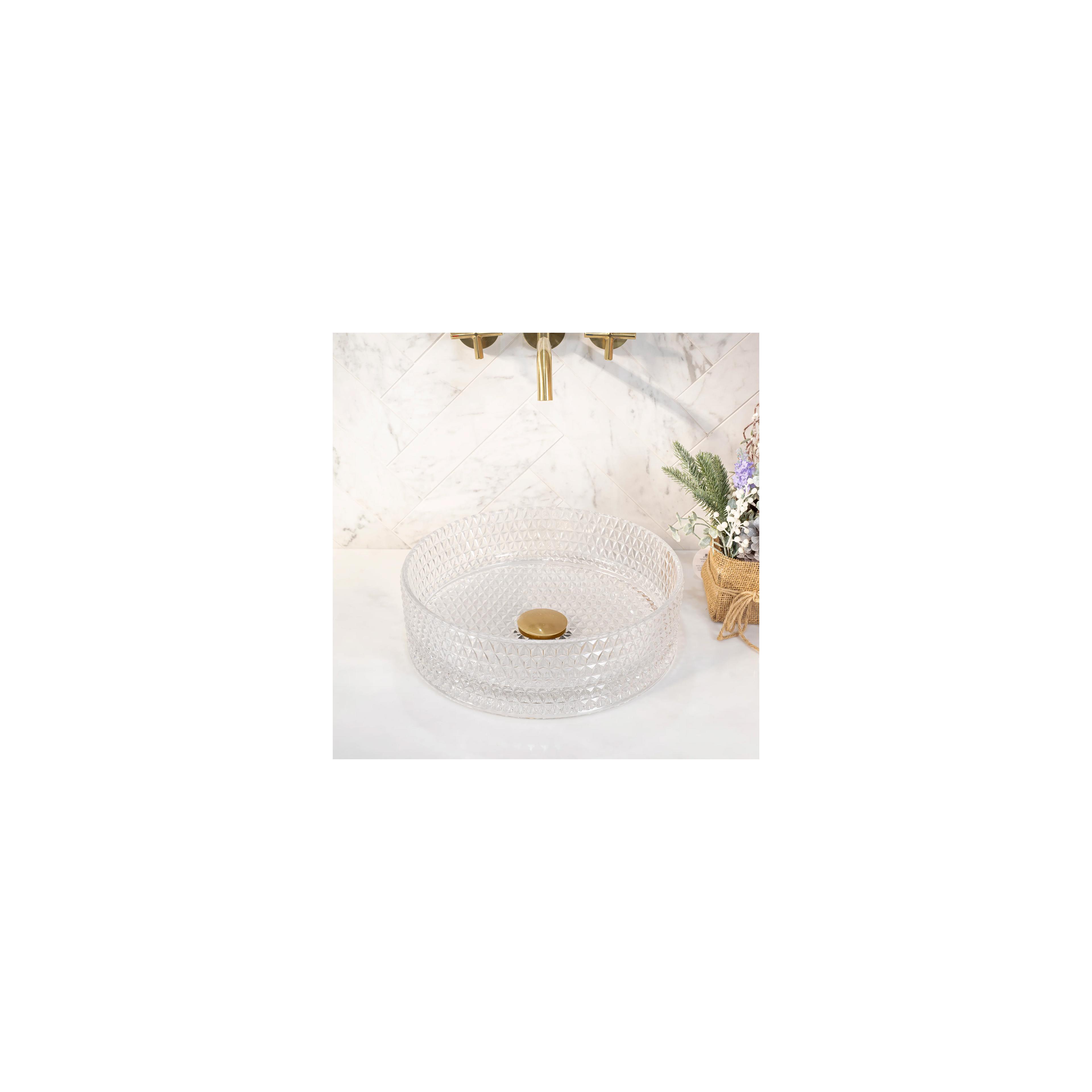 Countertop washbasin Rea Cristal Transparent