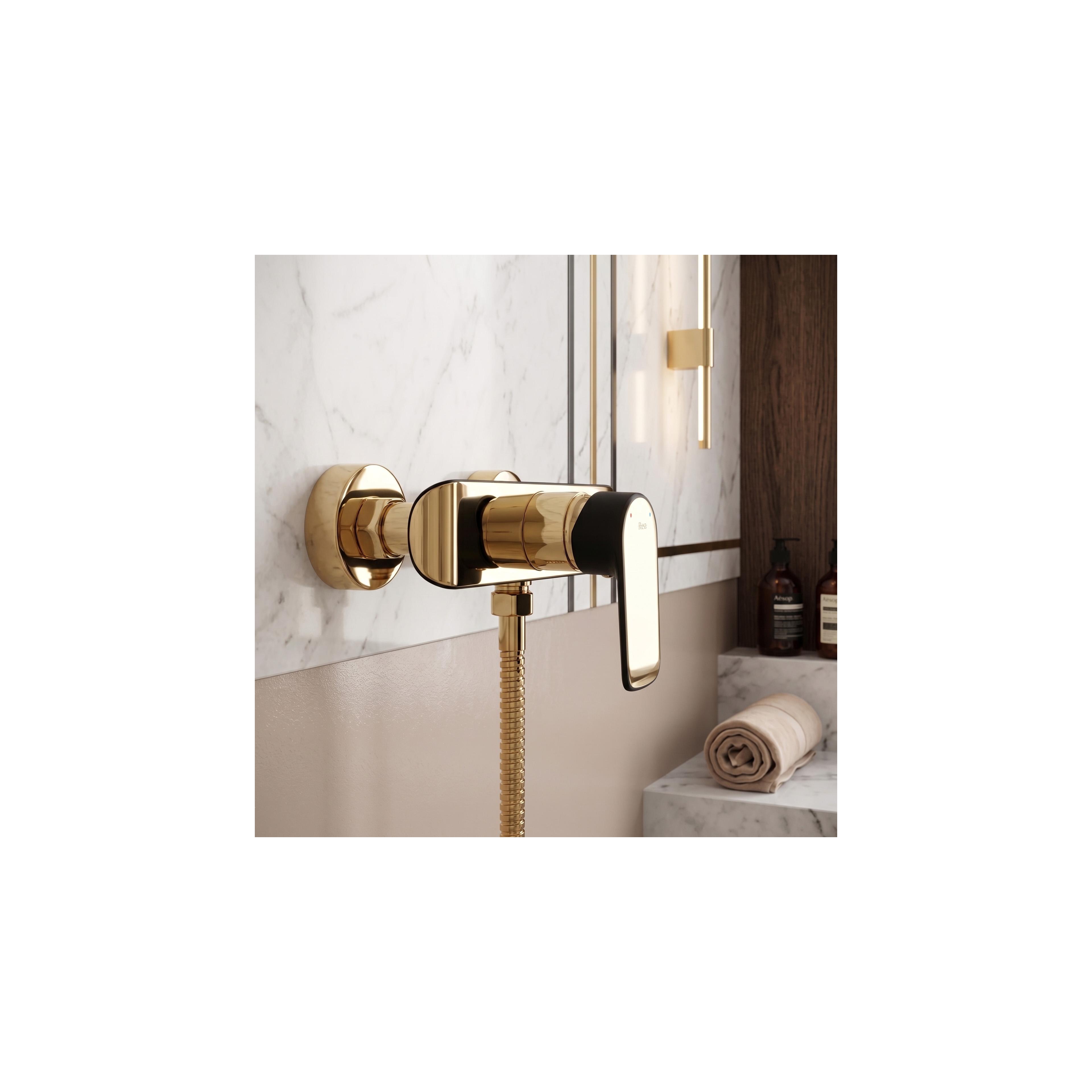 Duscharmatur REA Bloom Black Gold