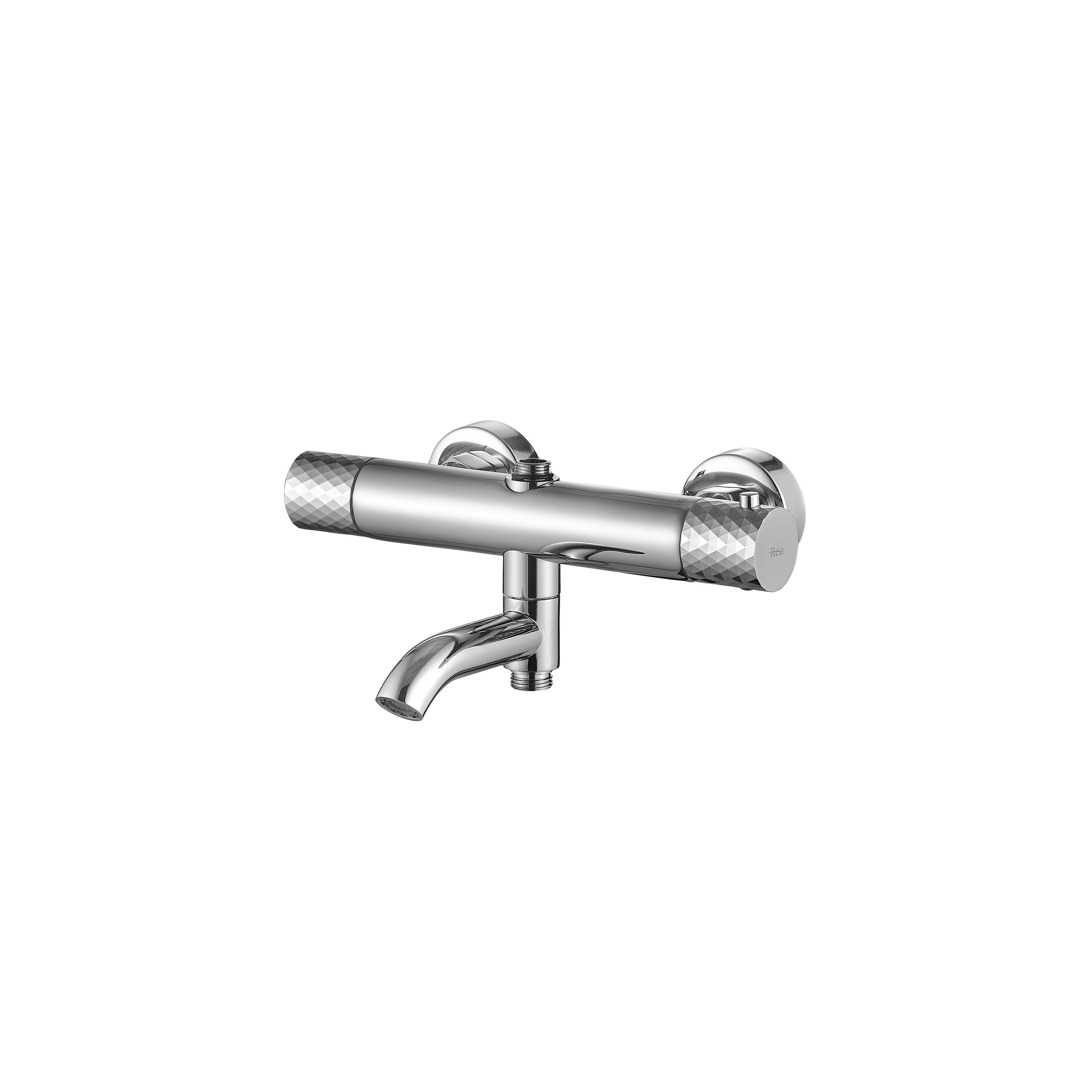 Душ система с Термостат Rea Lungo Diamond chrome