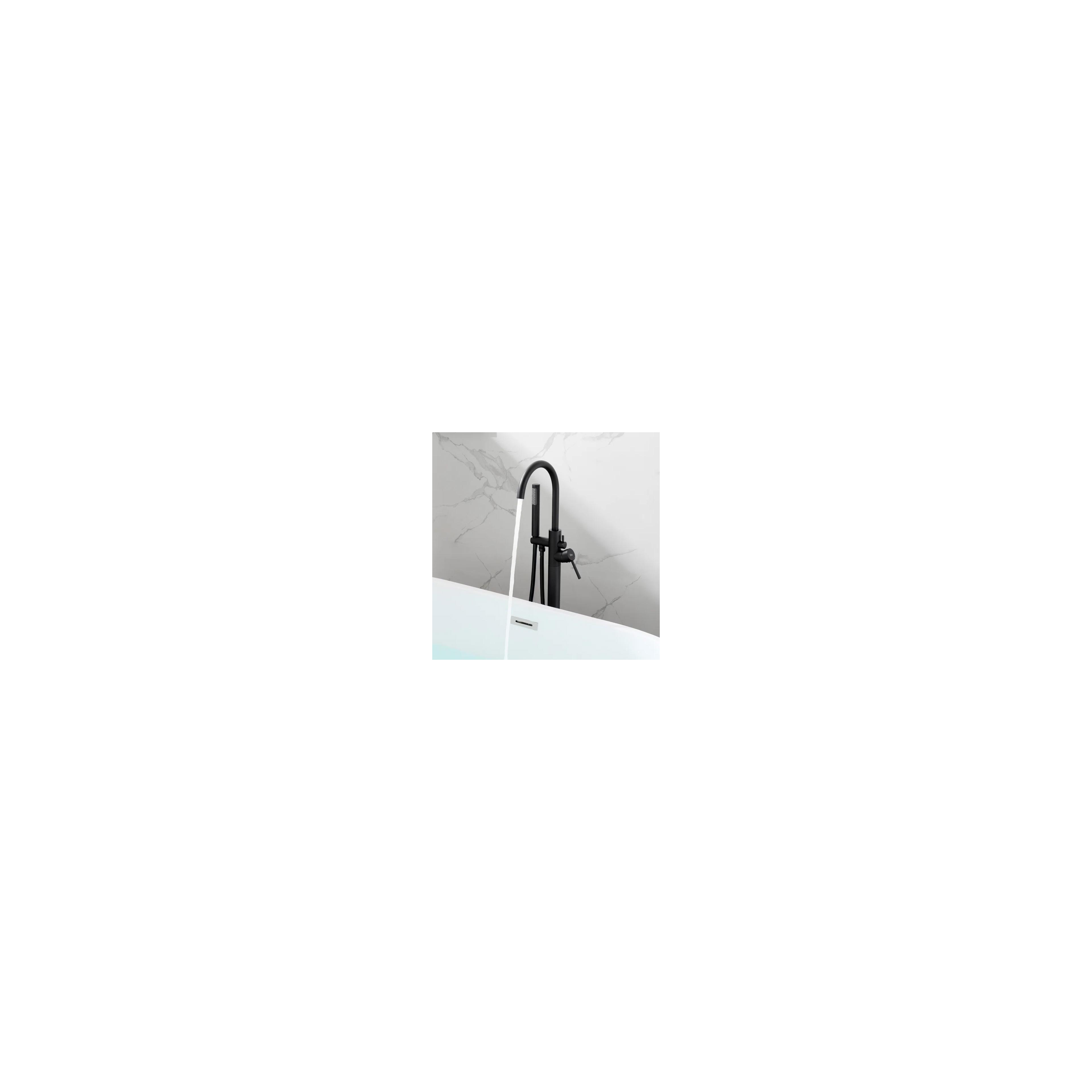 Frei stehende Armatur Rea Lungo Black