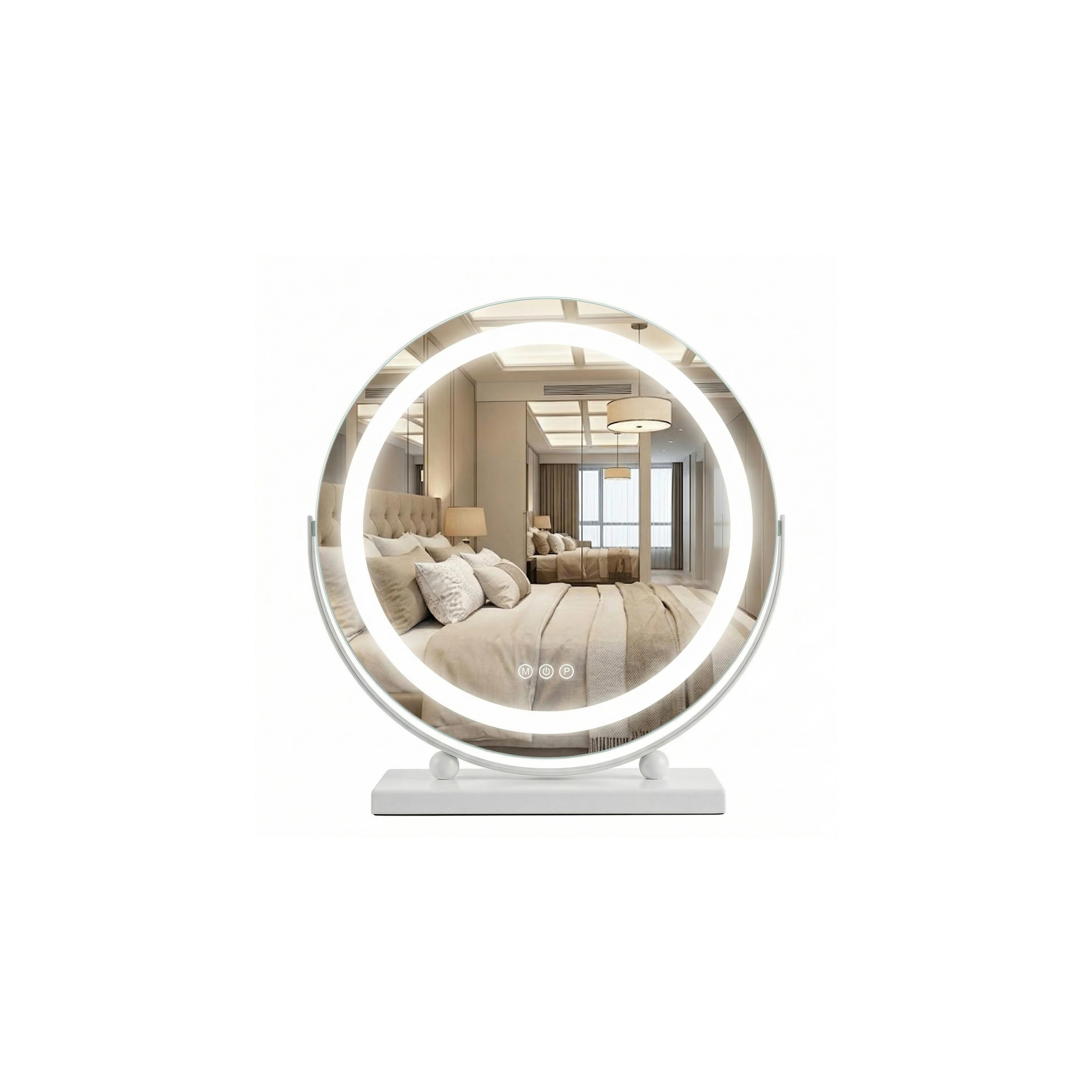 Spiegel LED MAKE-UP White 40 cm