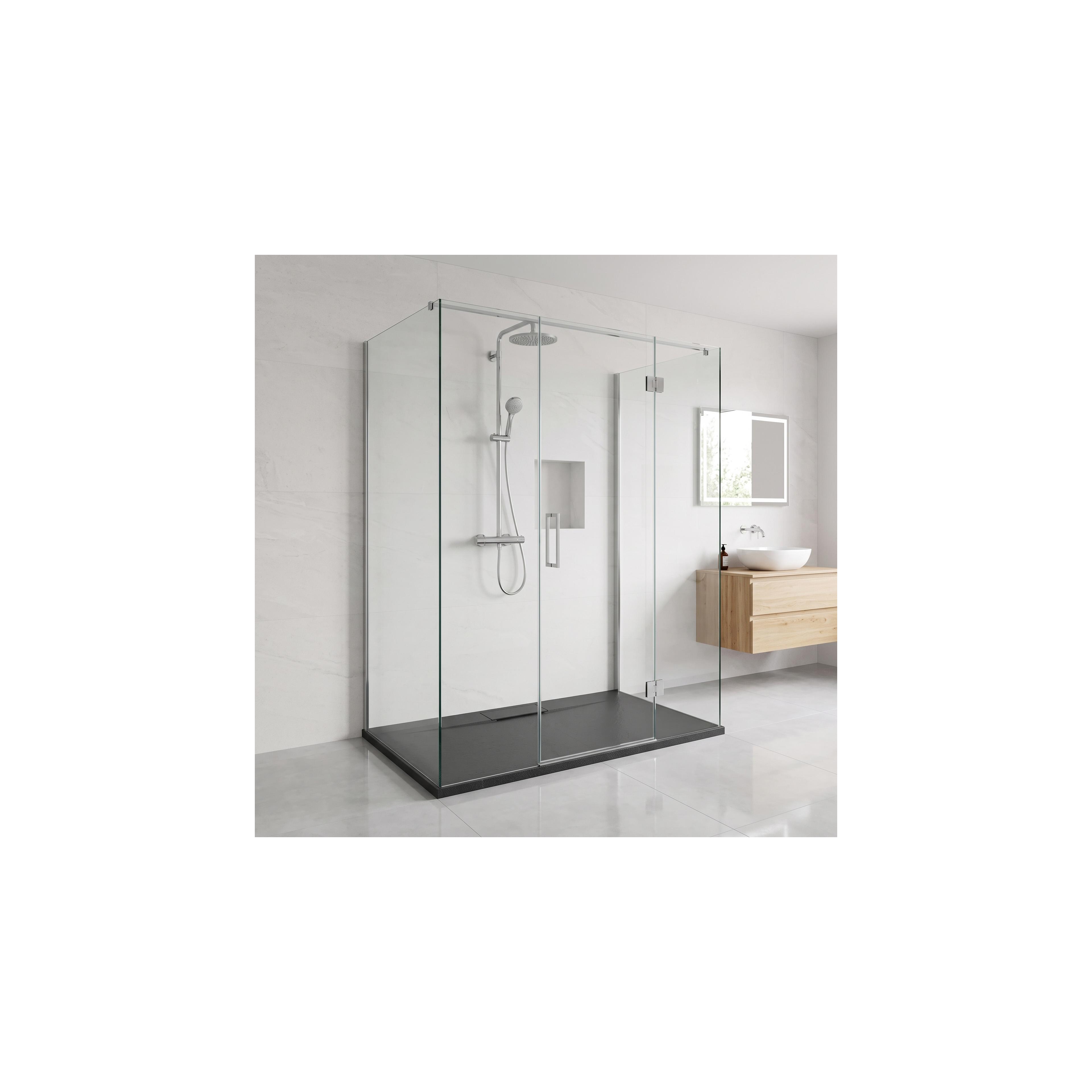 Duschkar Bazalt Long Black 90x120