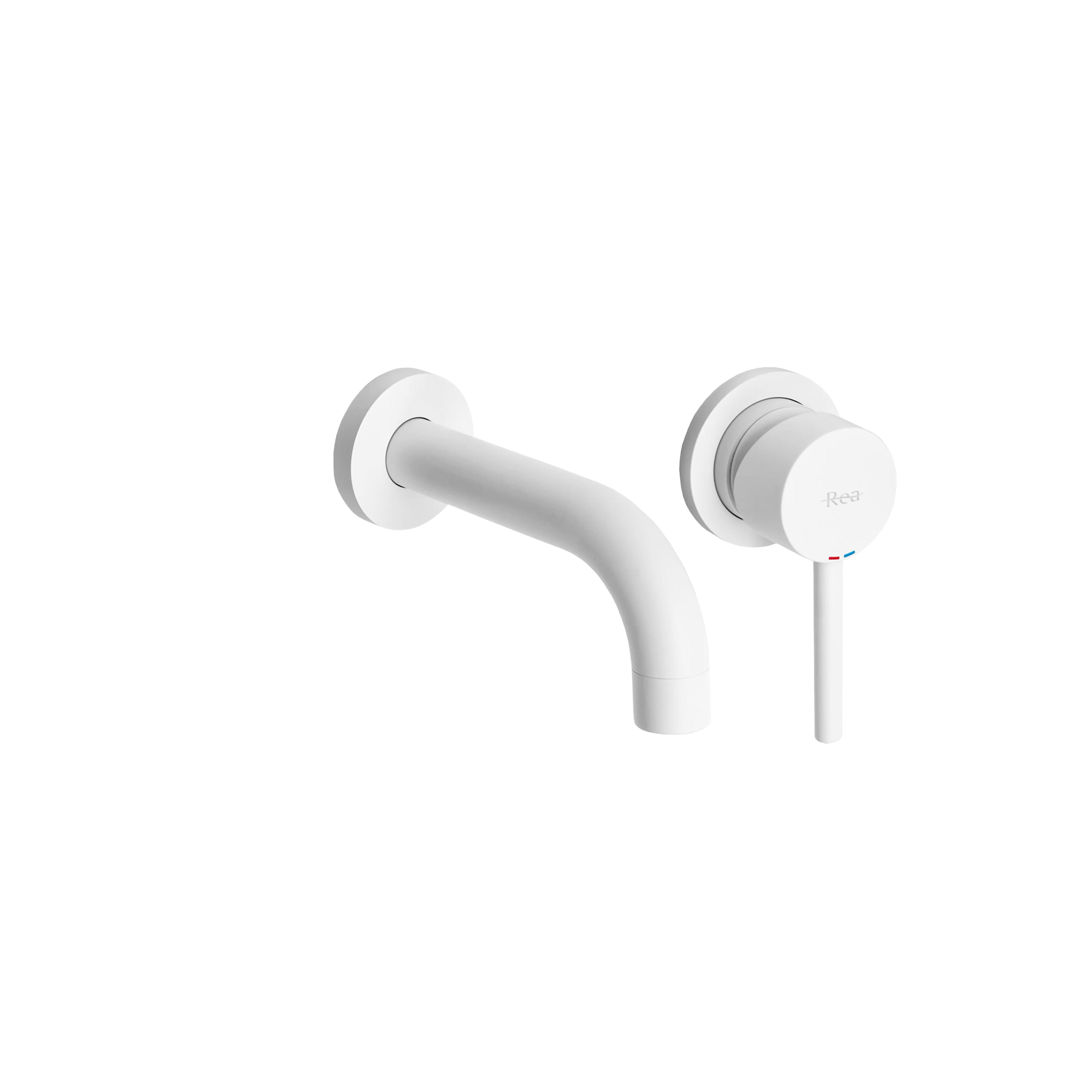 Змішувач прихованого монтажу Rea Lungo White + BOX