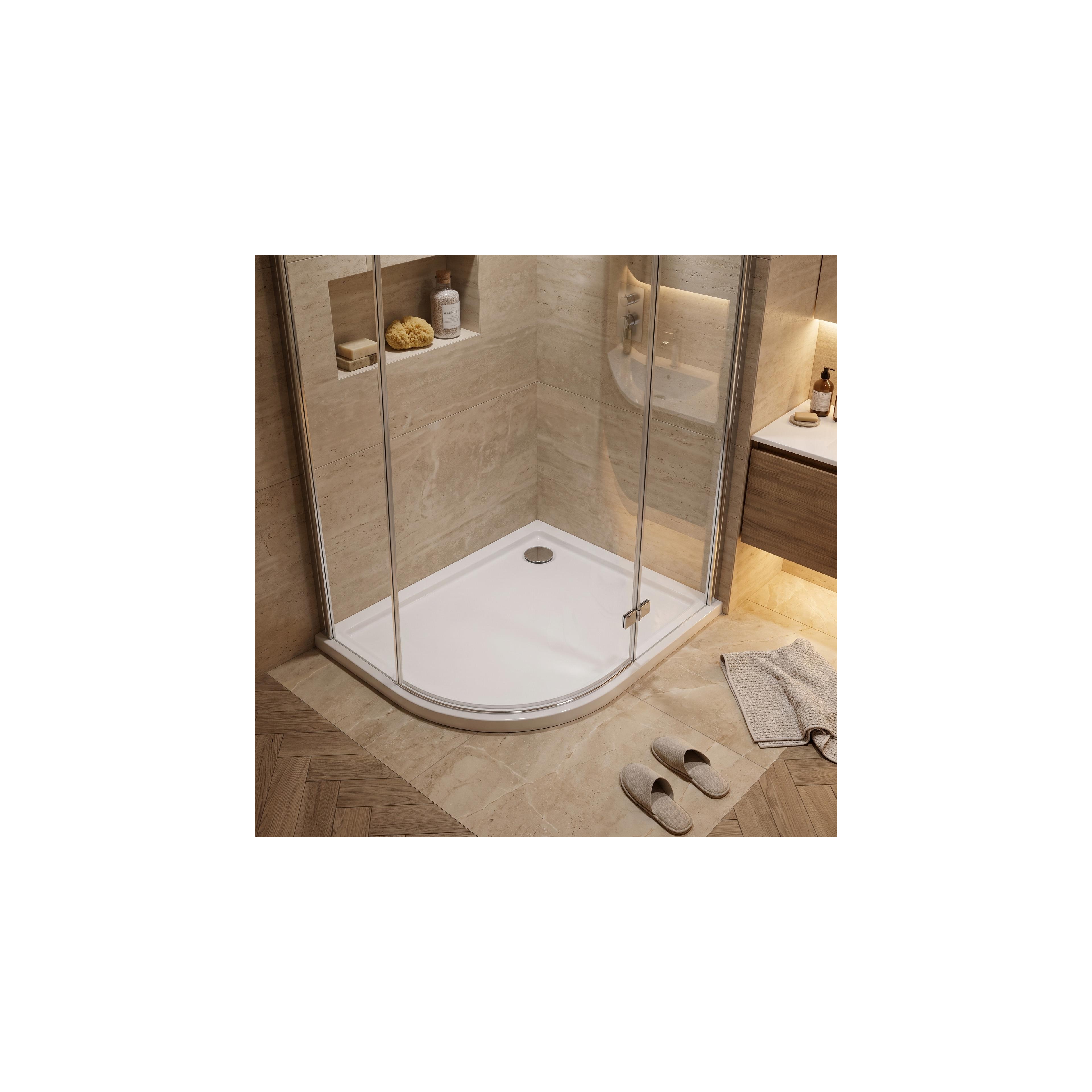 Duschwanne Rea Look White 80x100