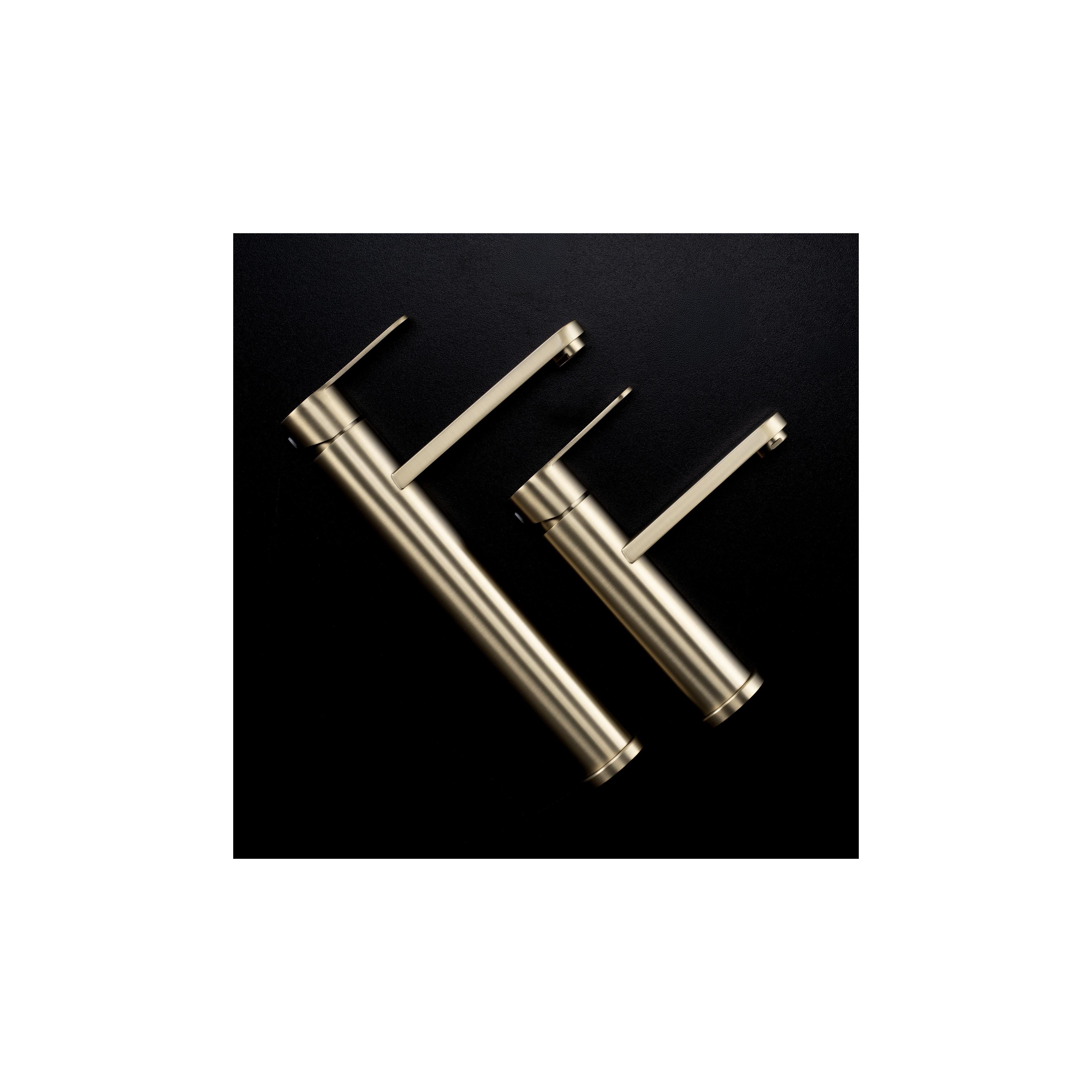 Waschbeckenarmatur Rea Arcos Brush Gold