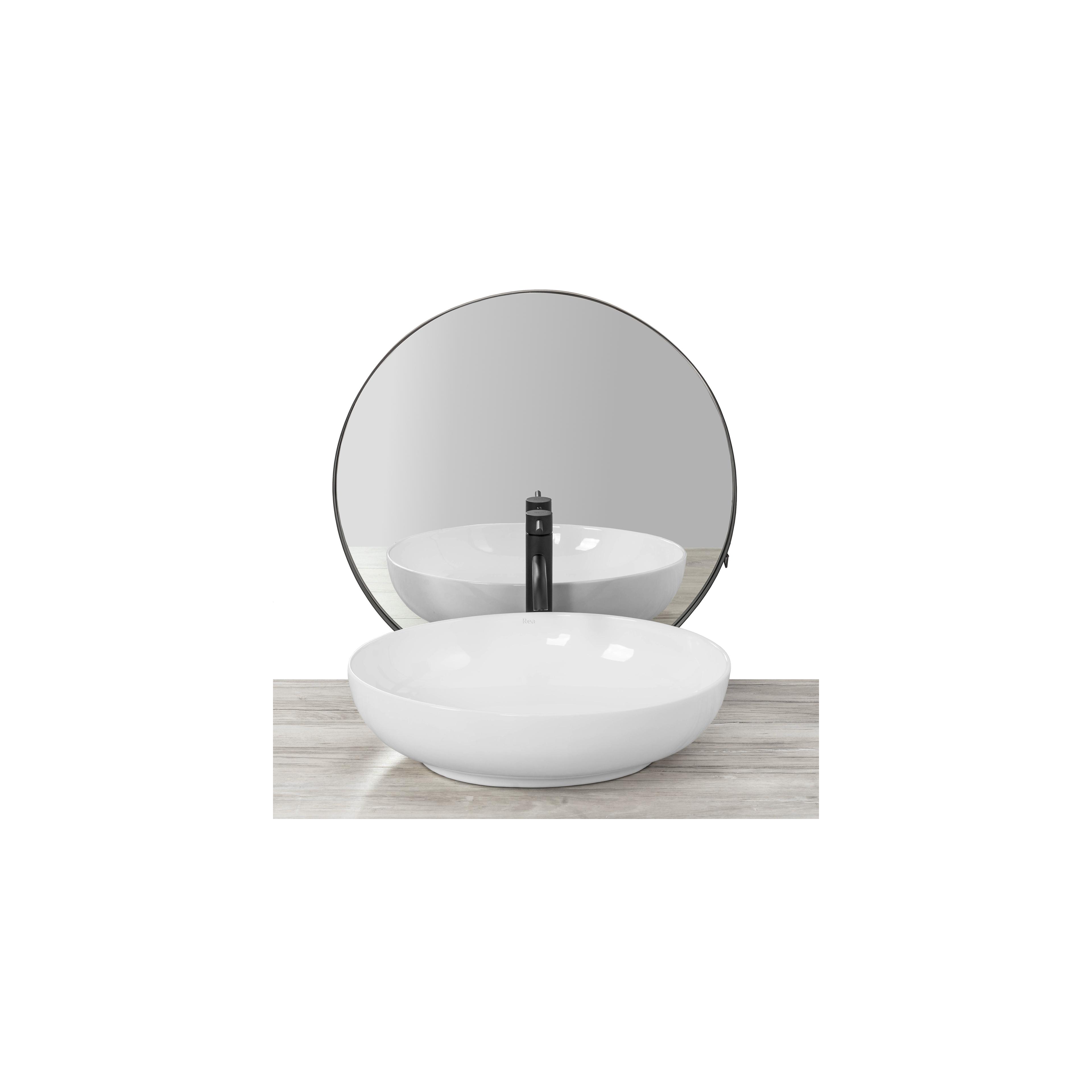 Lavabo sobre encimera Rea Carola Slim