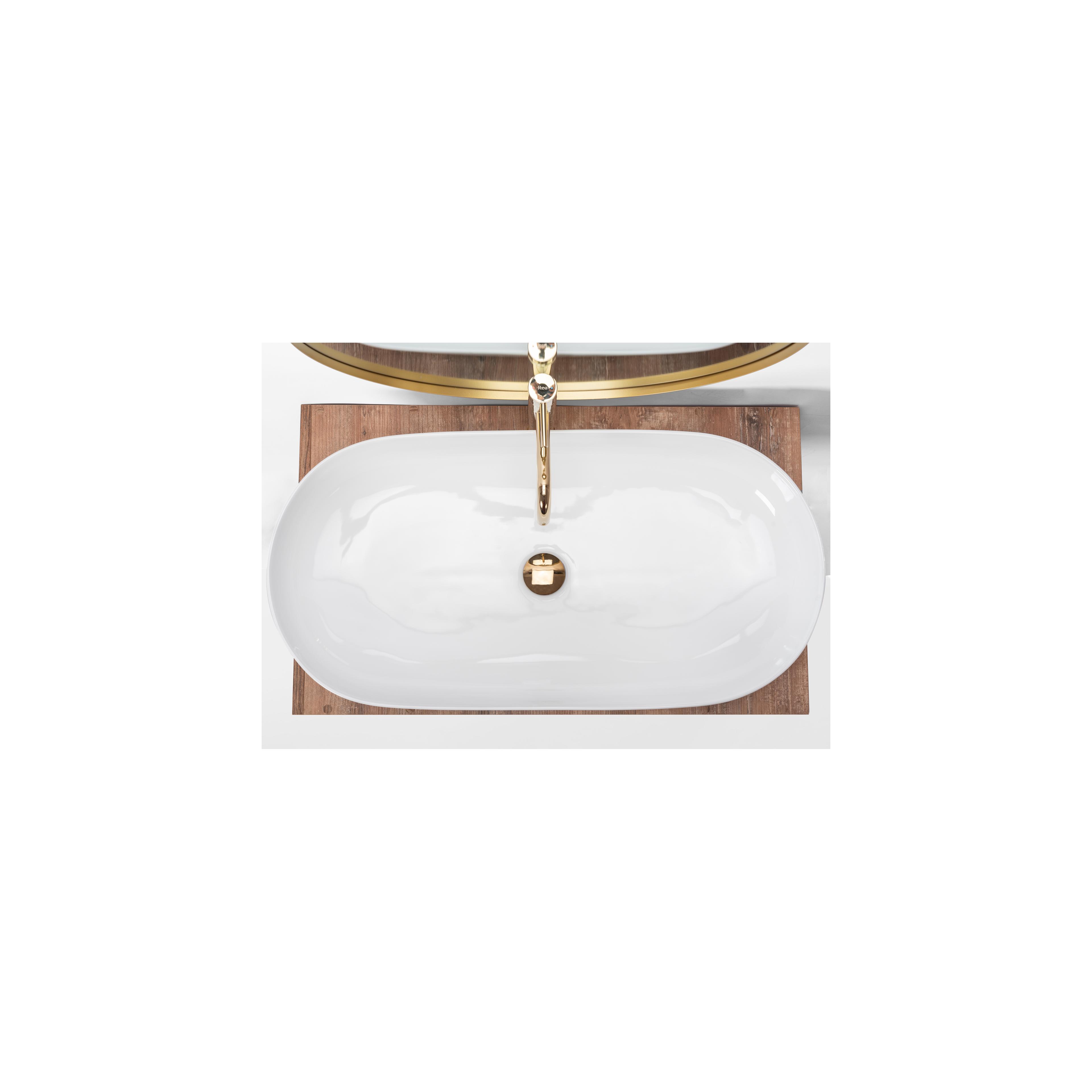 Aufsatzwaschbecken REA CLEO 81 White Rea
