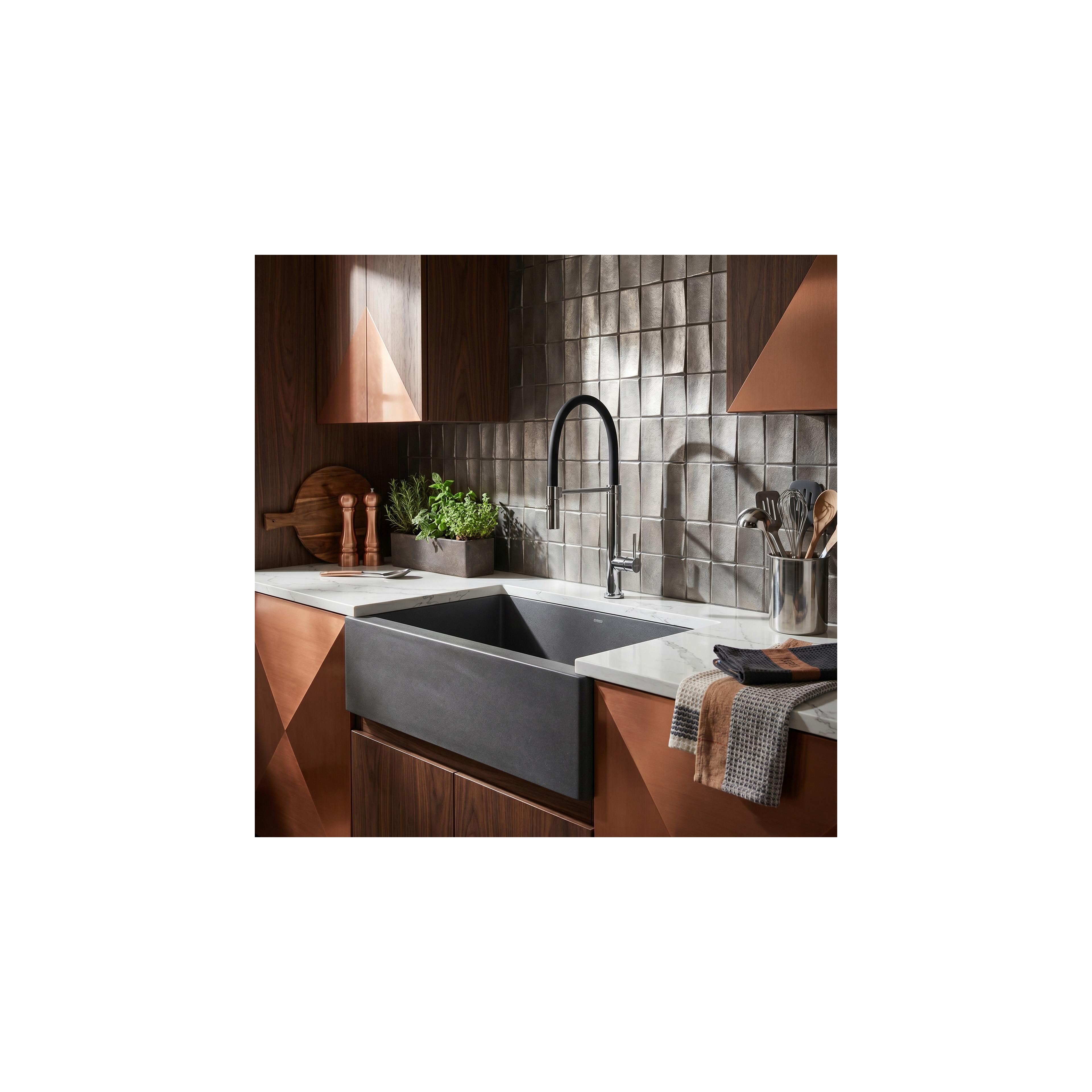 Bateria kuchenna Rea Viera Chrom