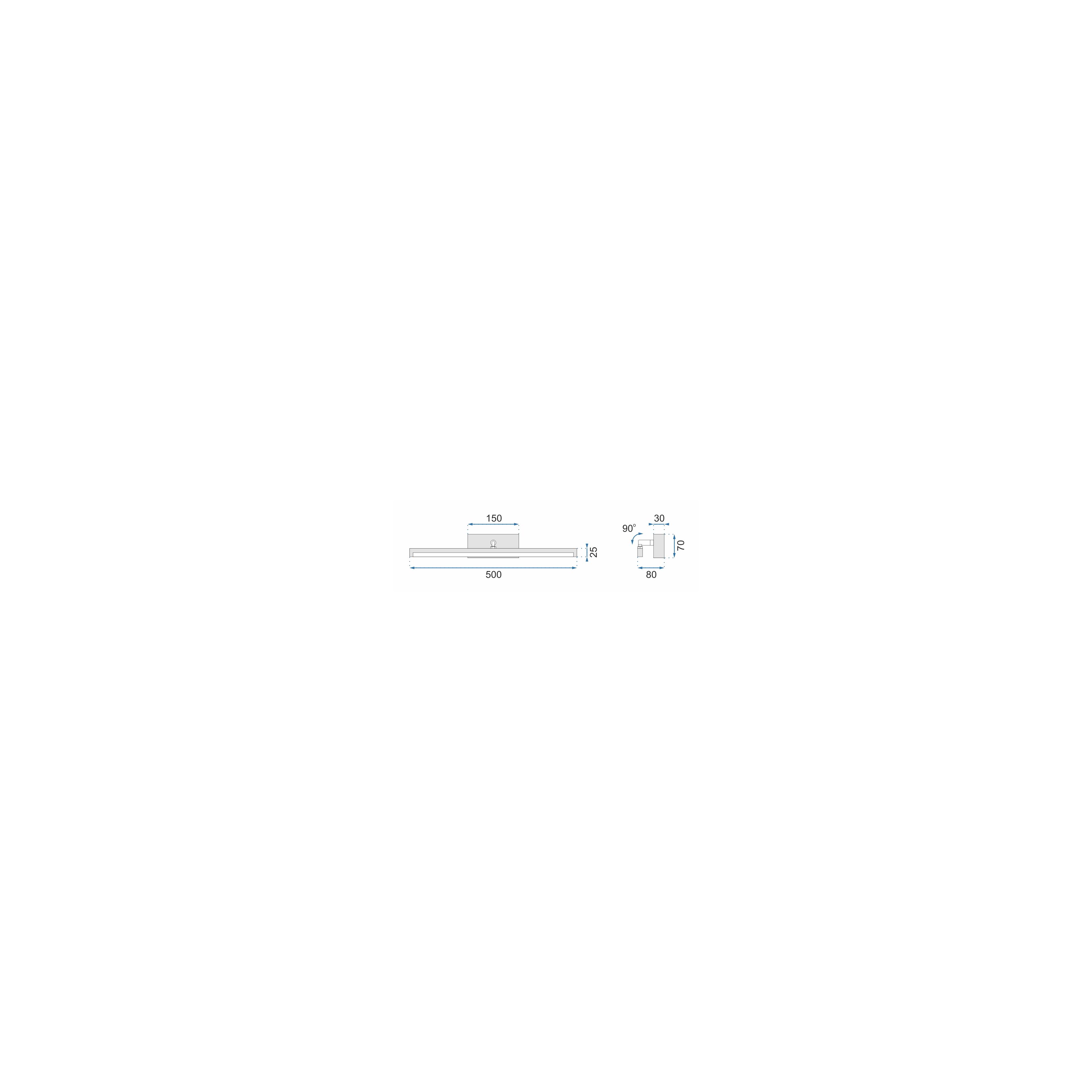 LED Wall Lamp APP374-1W White