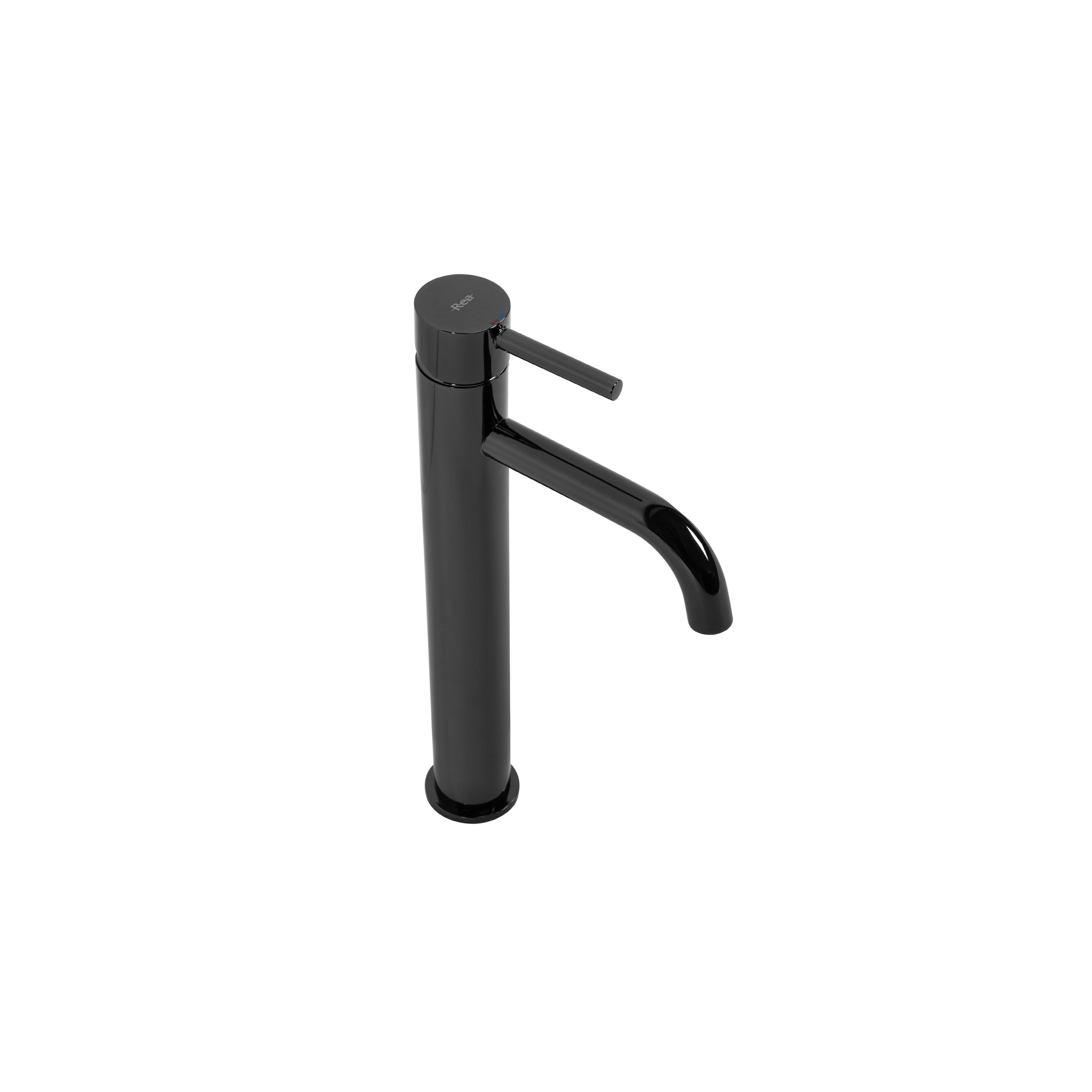 Bathroom faucet Rea Lungo BLACK metallic High
