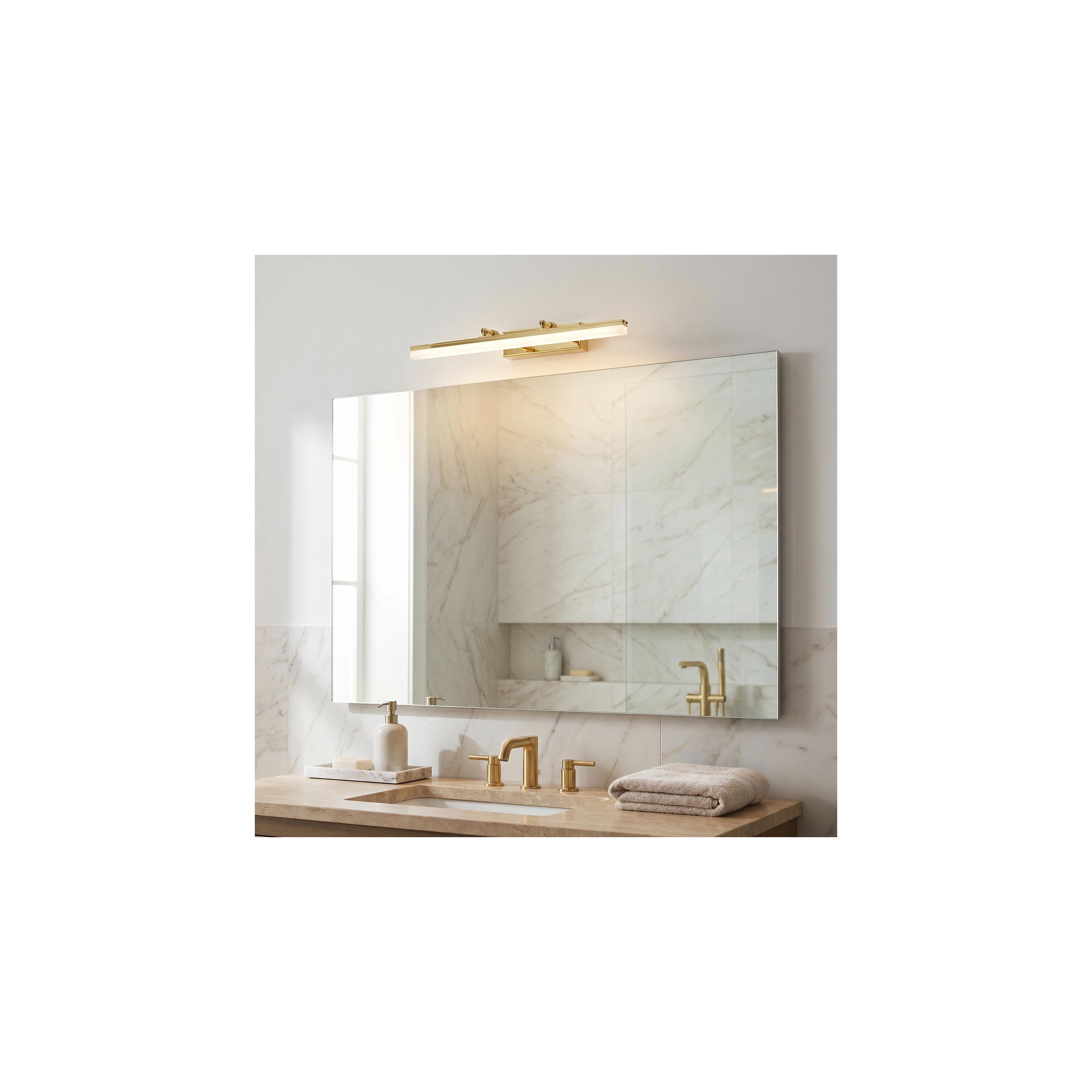 Bad LED-Wandleuchte APP1873-1W 60cm GOLD