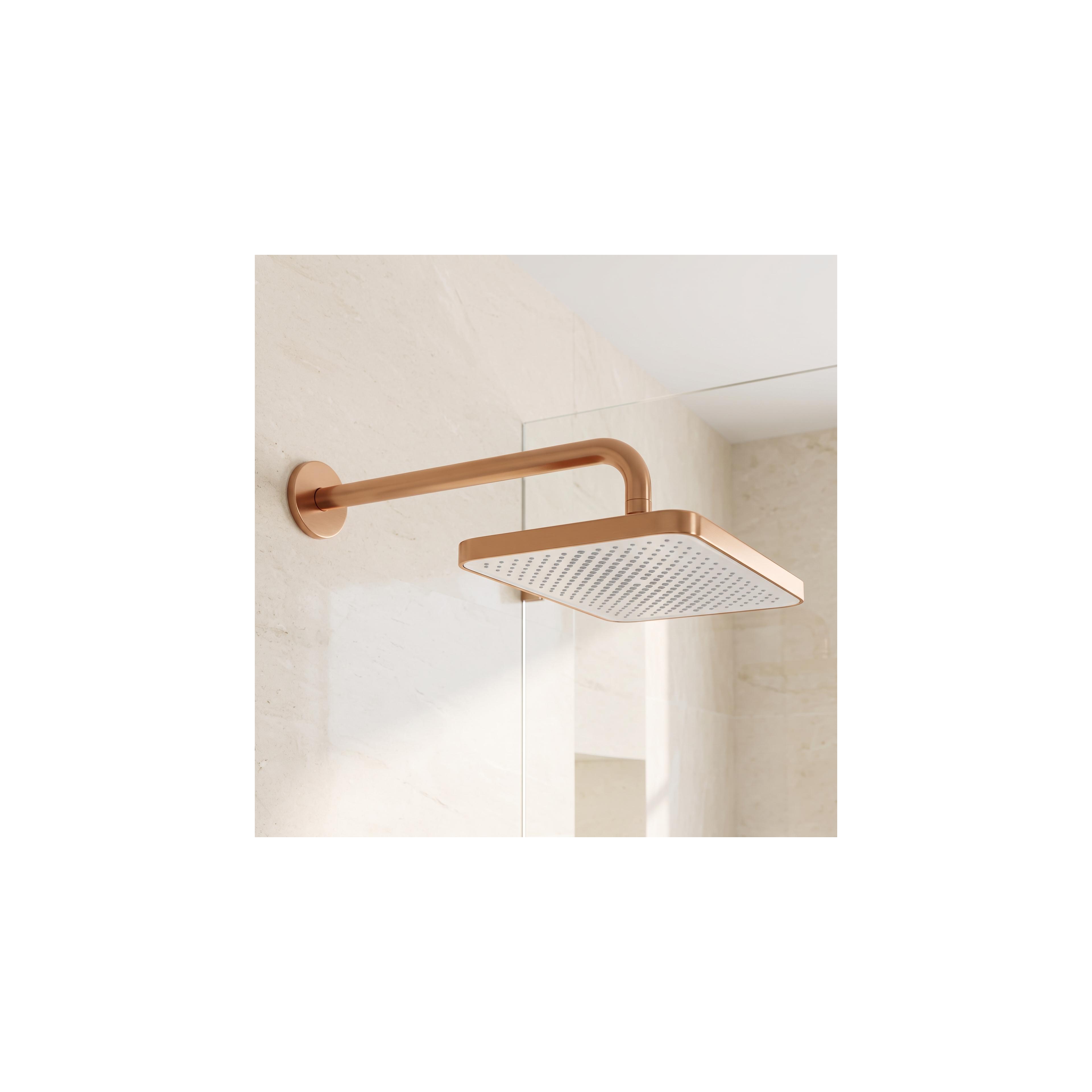 Правоъгълна душ пита REA JS-032 Brushed Copper