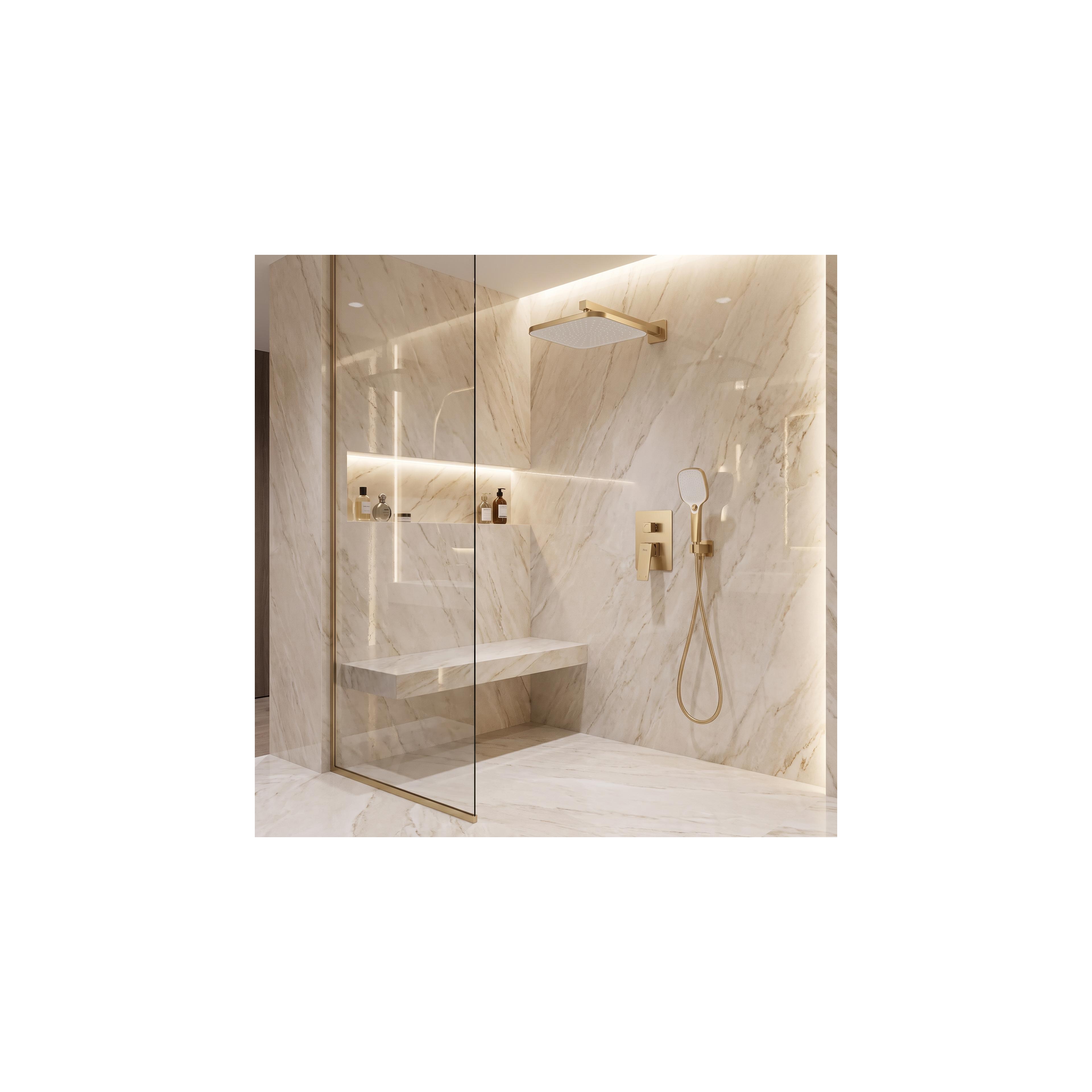 Kit de douche encastré Rea Joe Brush Gold + BOX