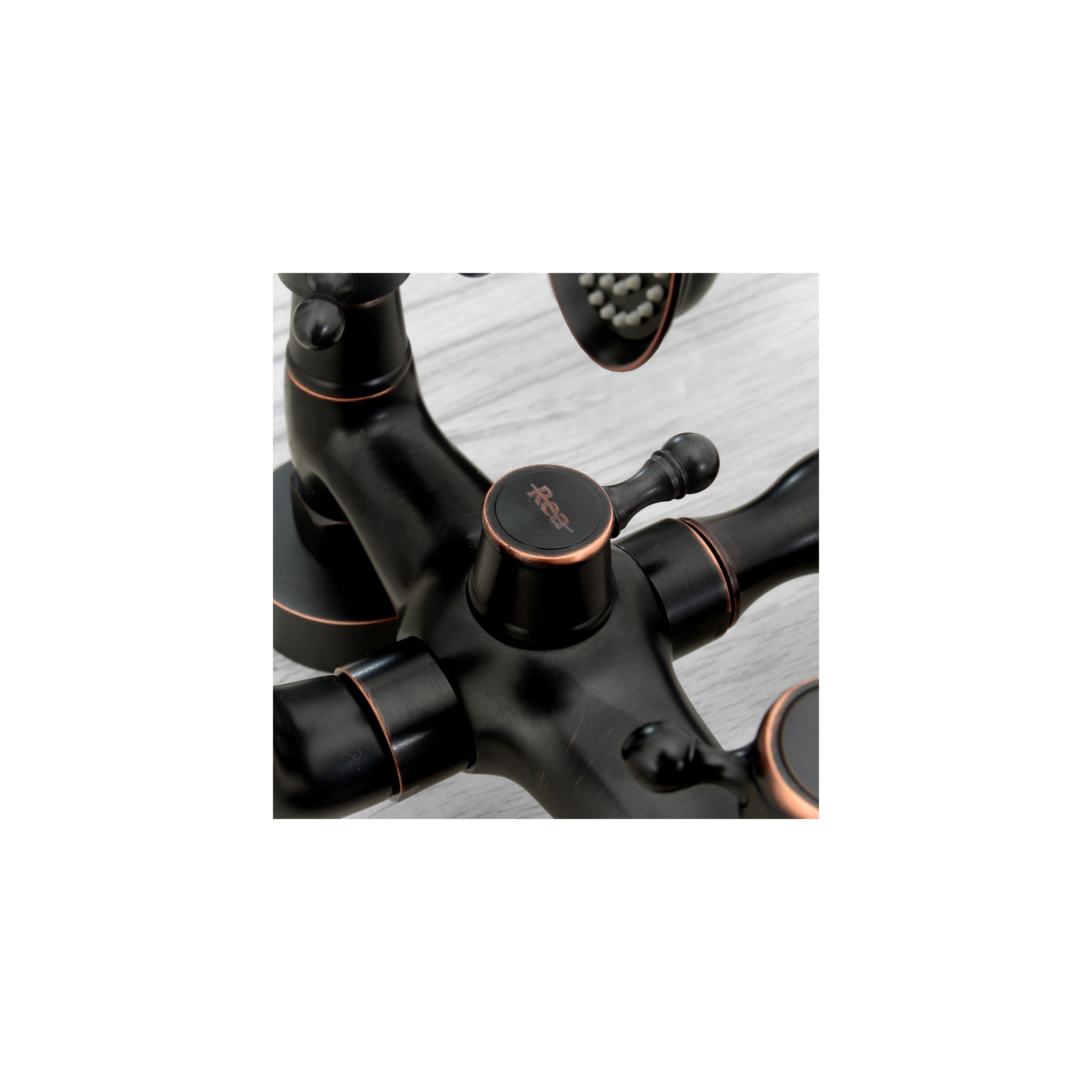 Wannenarmatur Rea Retro Old Black