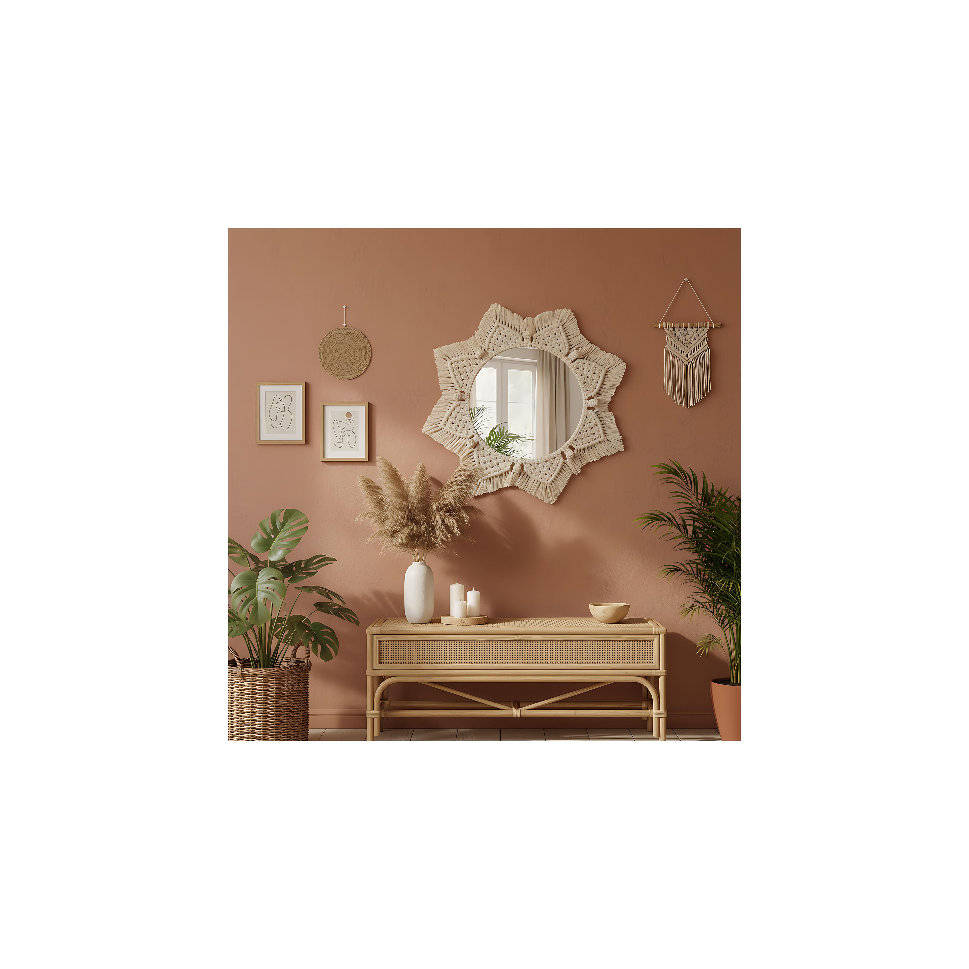 Boho-Wandspiegel 53CM 322048