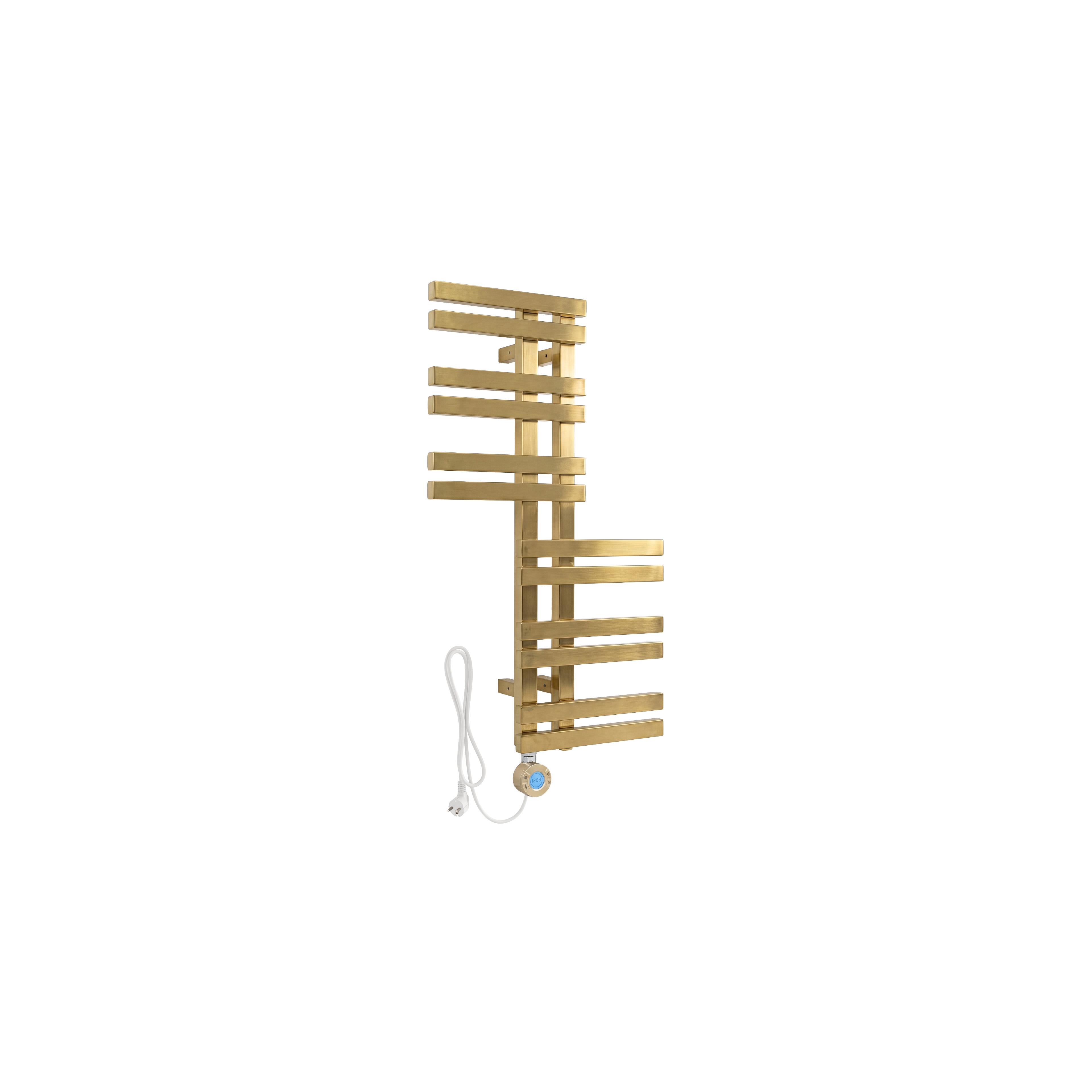 GRZEJNIK ELEKTRYCZNY REA RIDO 90X50 BRUSH GOLD