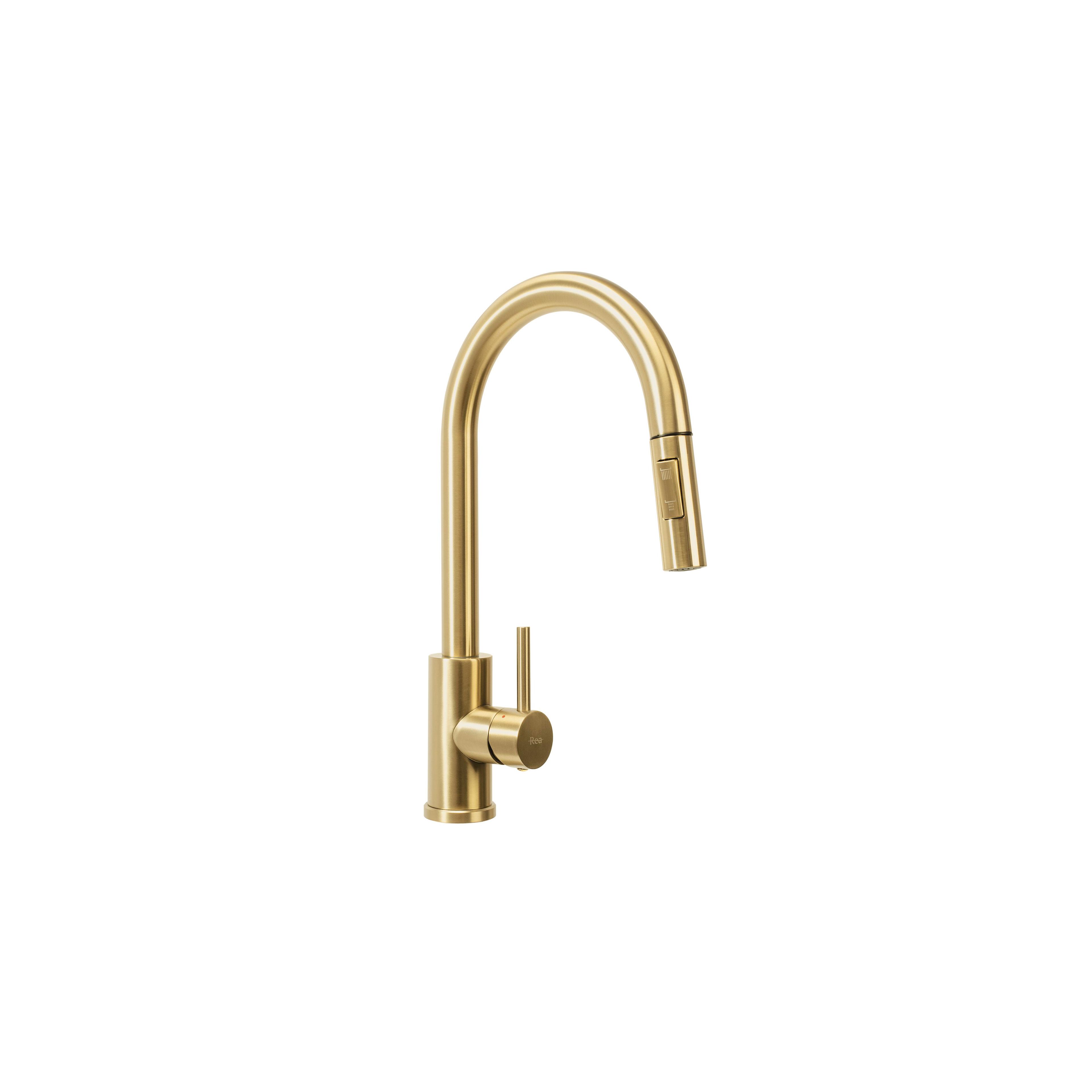 Edelstahlspüle Paul BRUSH GOLD