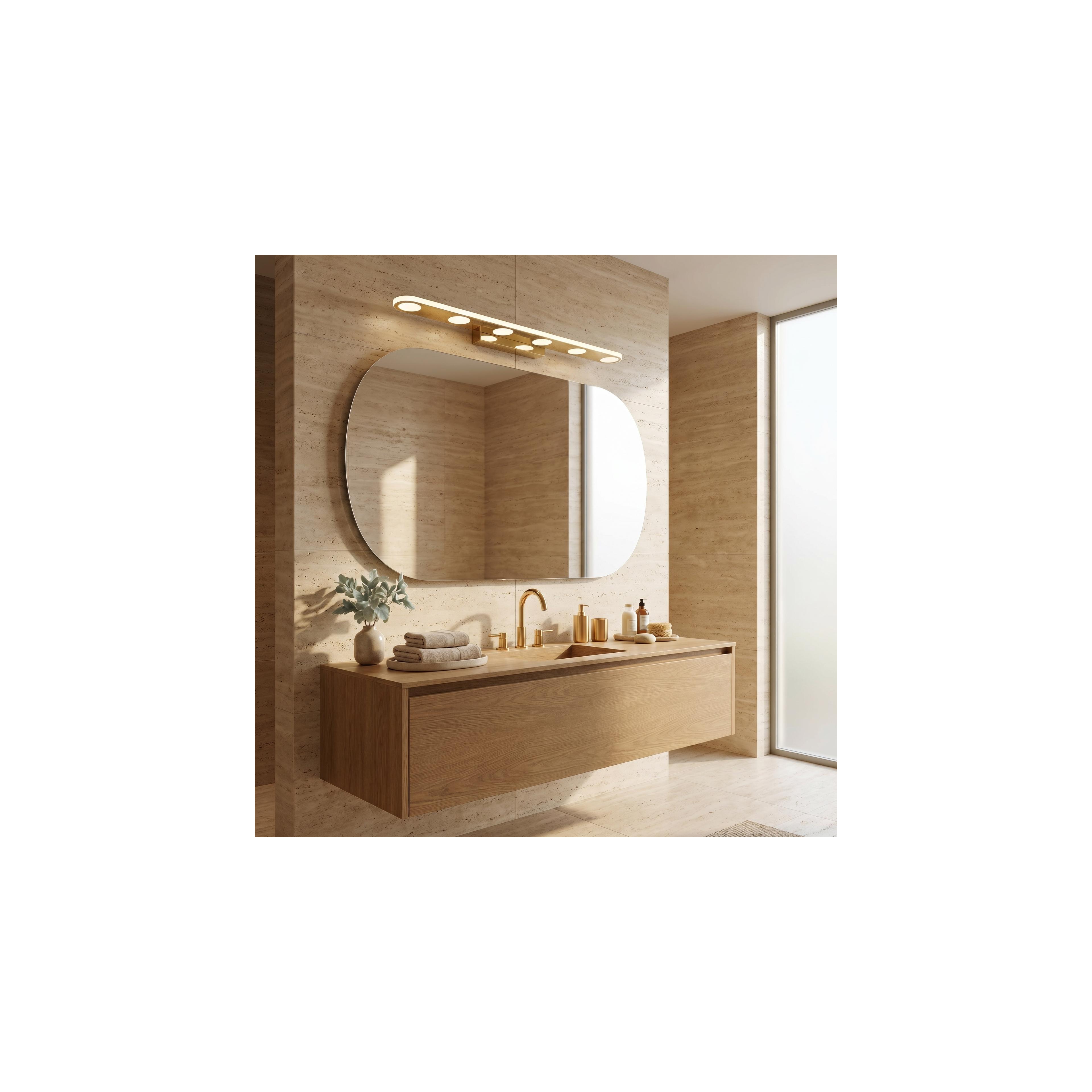 Bad LED-Wandleuchte SWE057-W GOLD