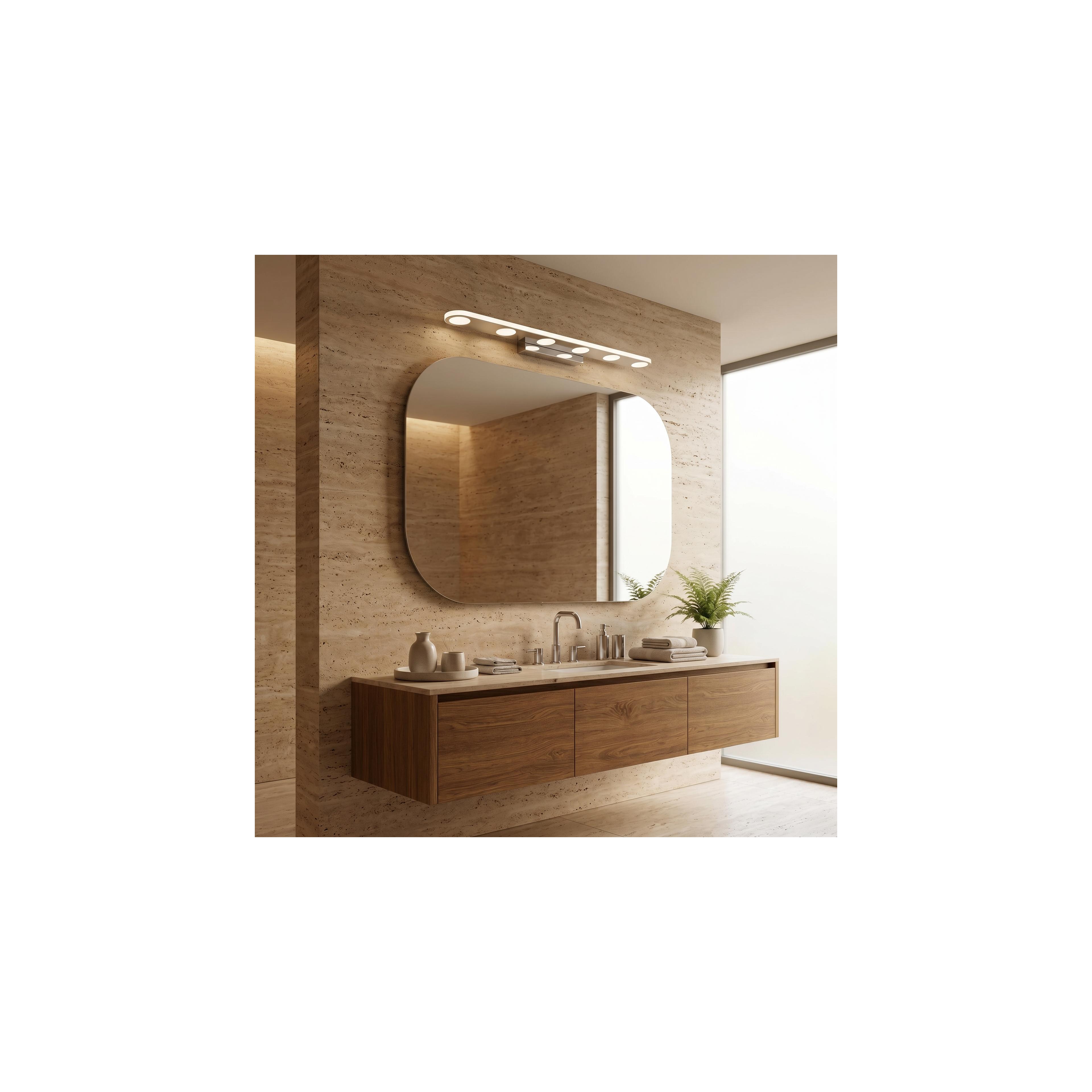 Bad LED-Wandleuchte SWE056-W CHROME