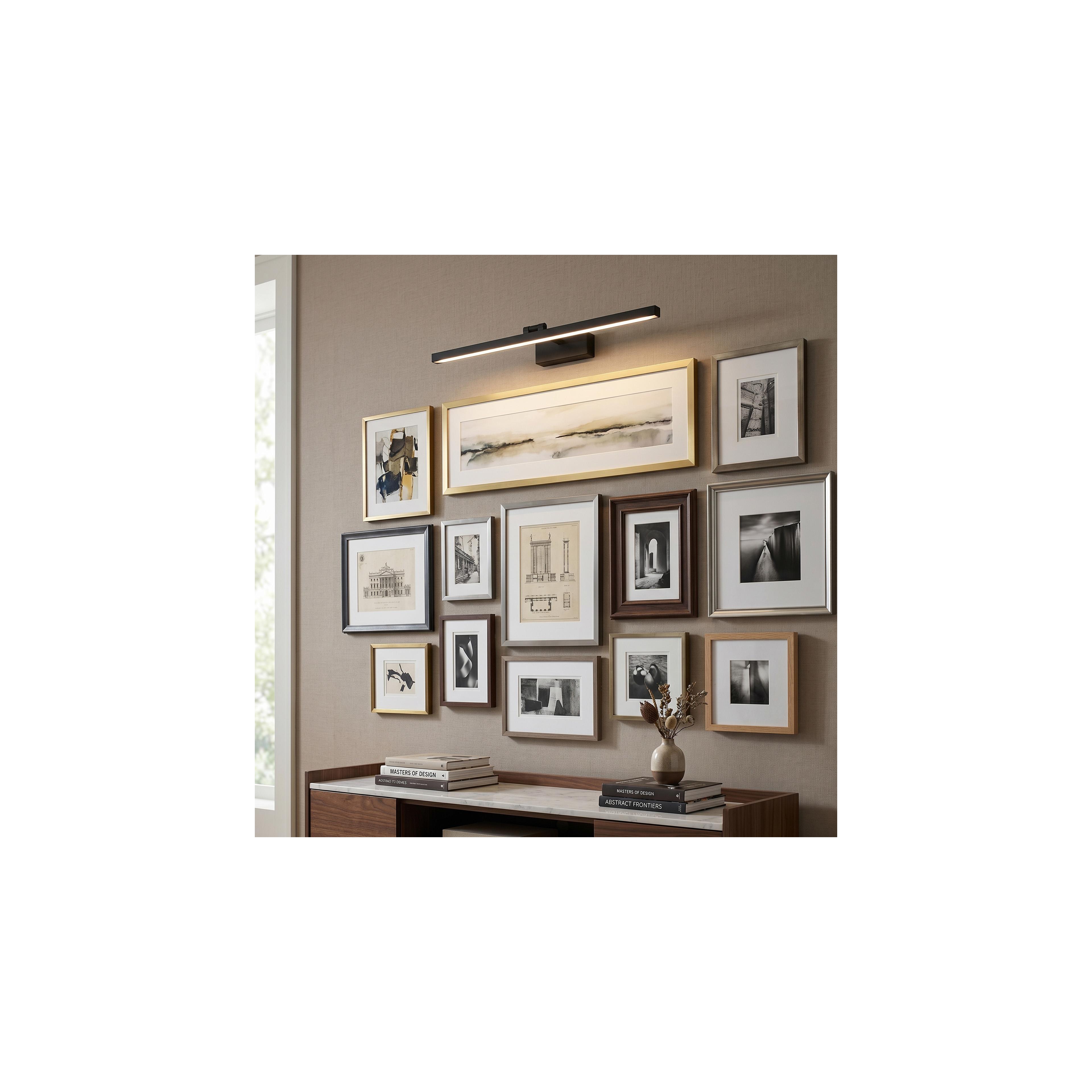 Bad LED-Wandleuchte APP1868-1W 80 cm Black