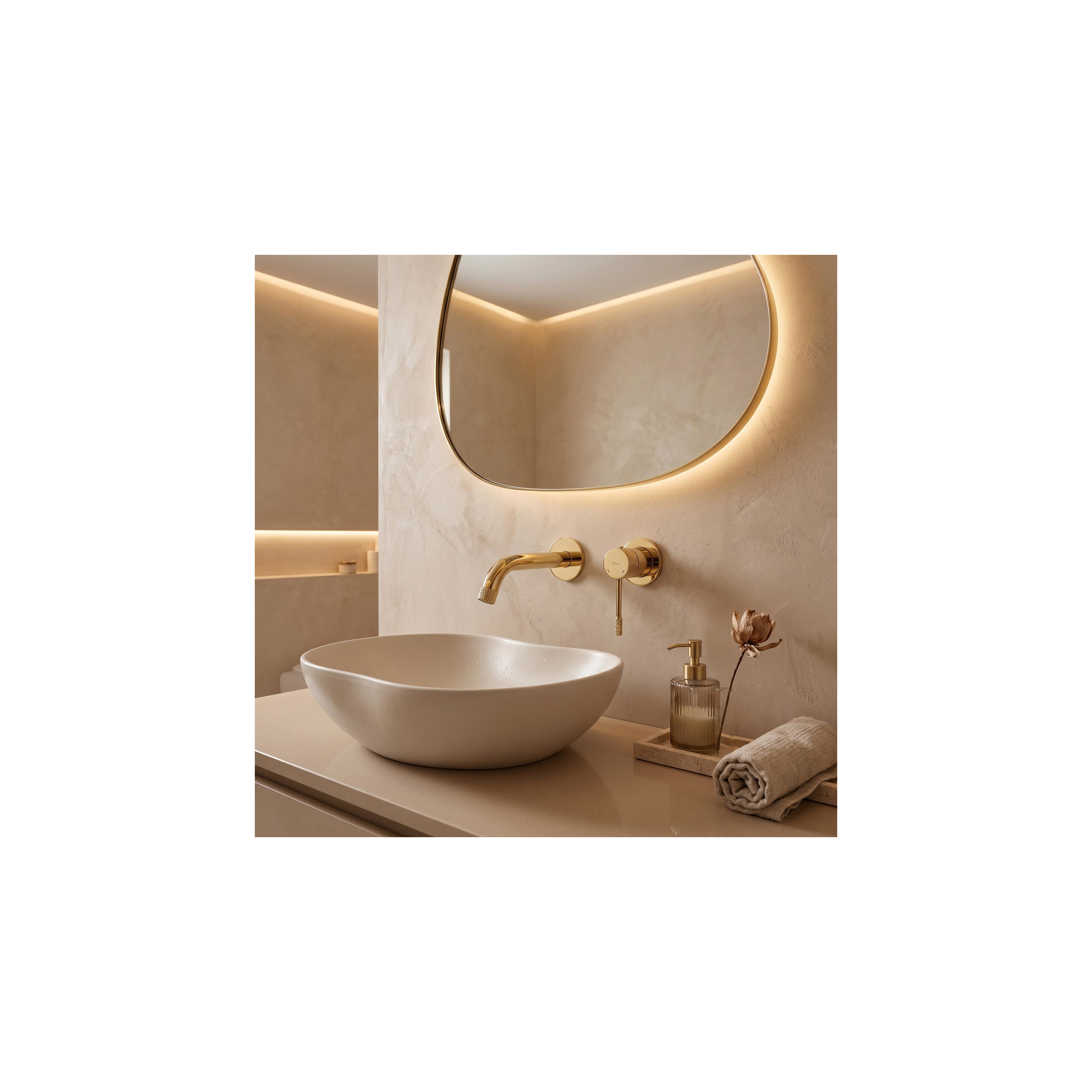 Wall Mounted faucet REA Venti Gold