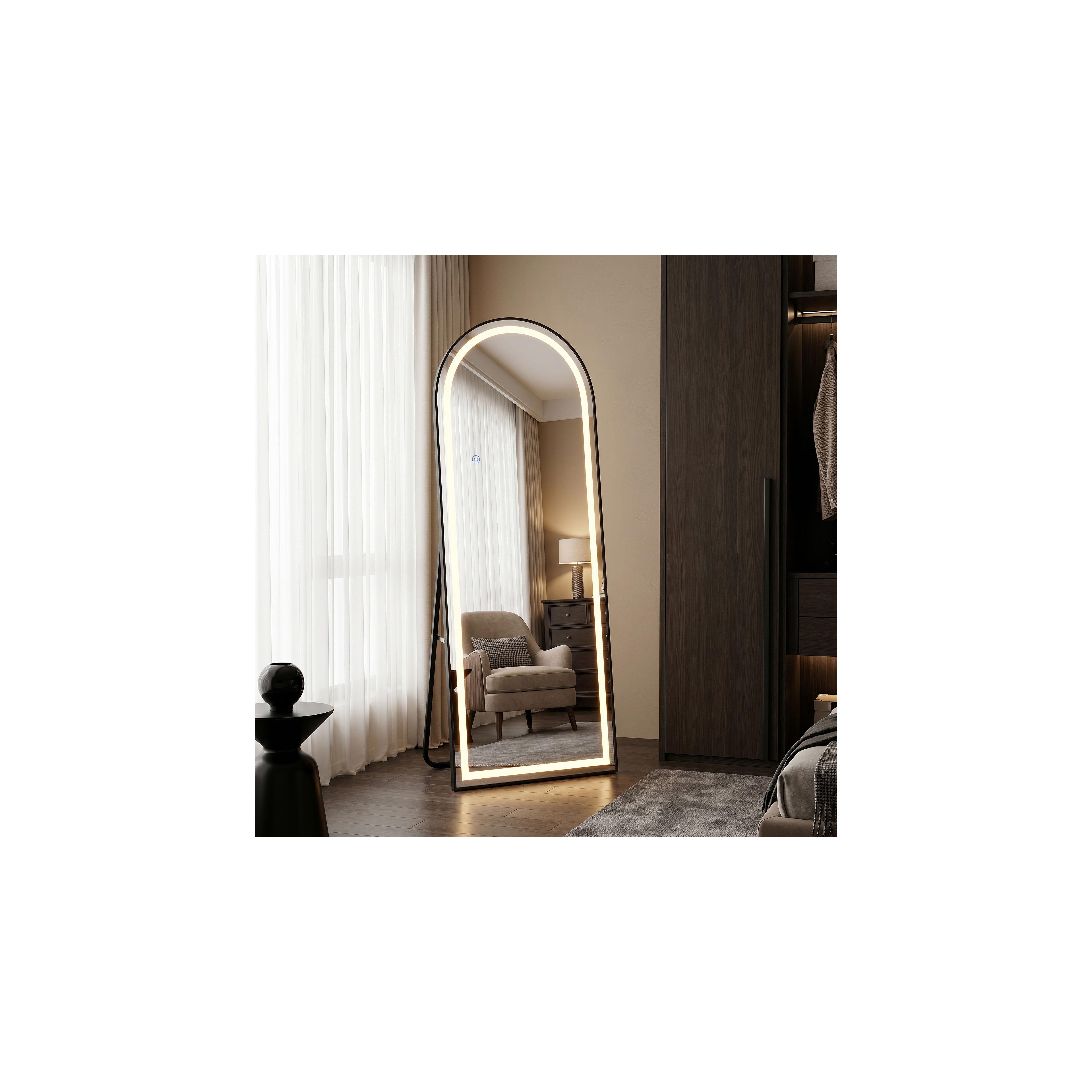 LED-SPEGEL Orbit 60x170cm Black