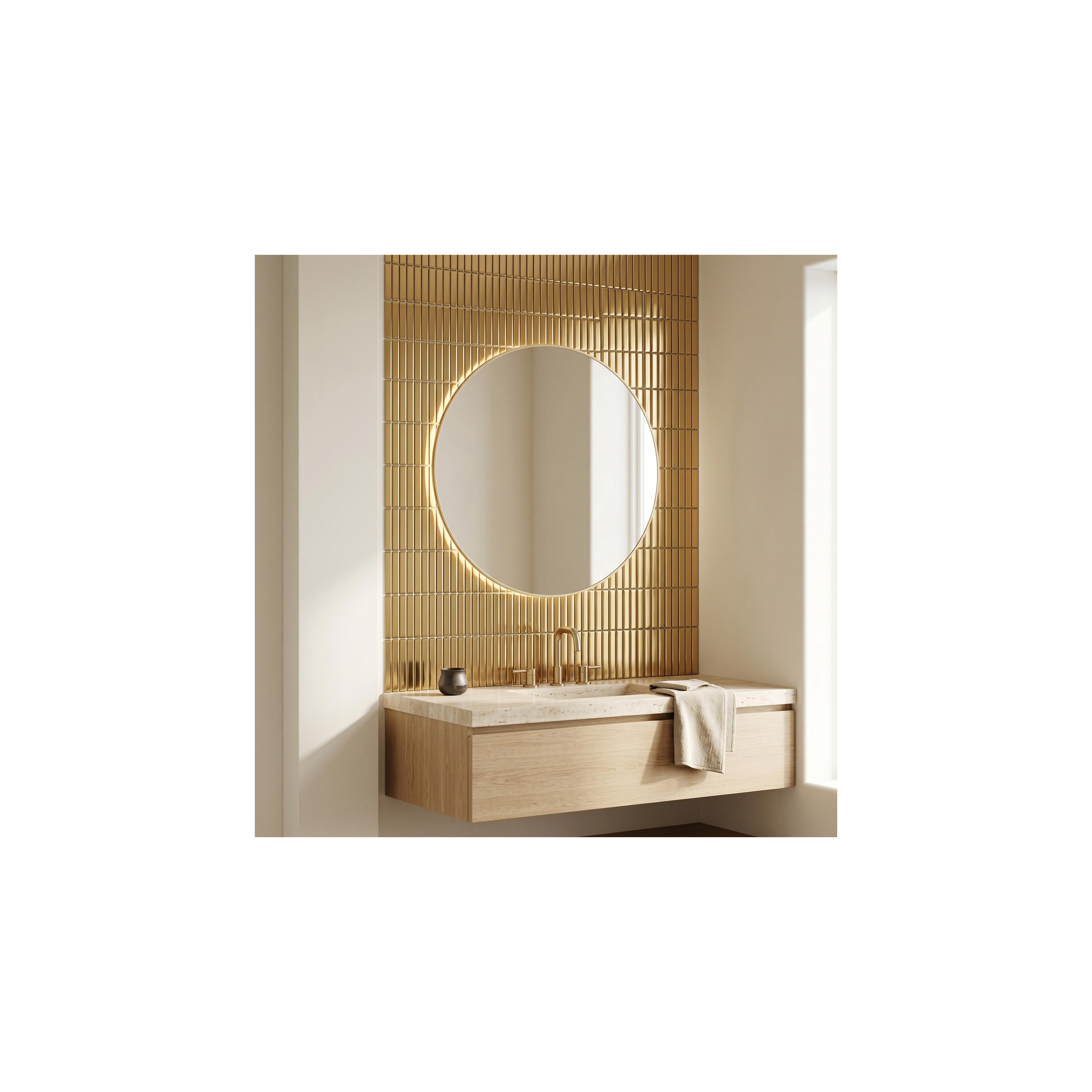 Mosaik Dekor P14457 30x30cm Gold Glass