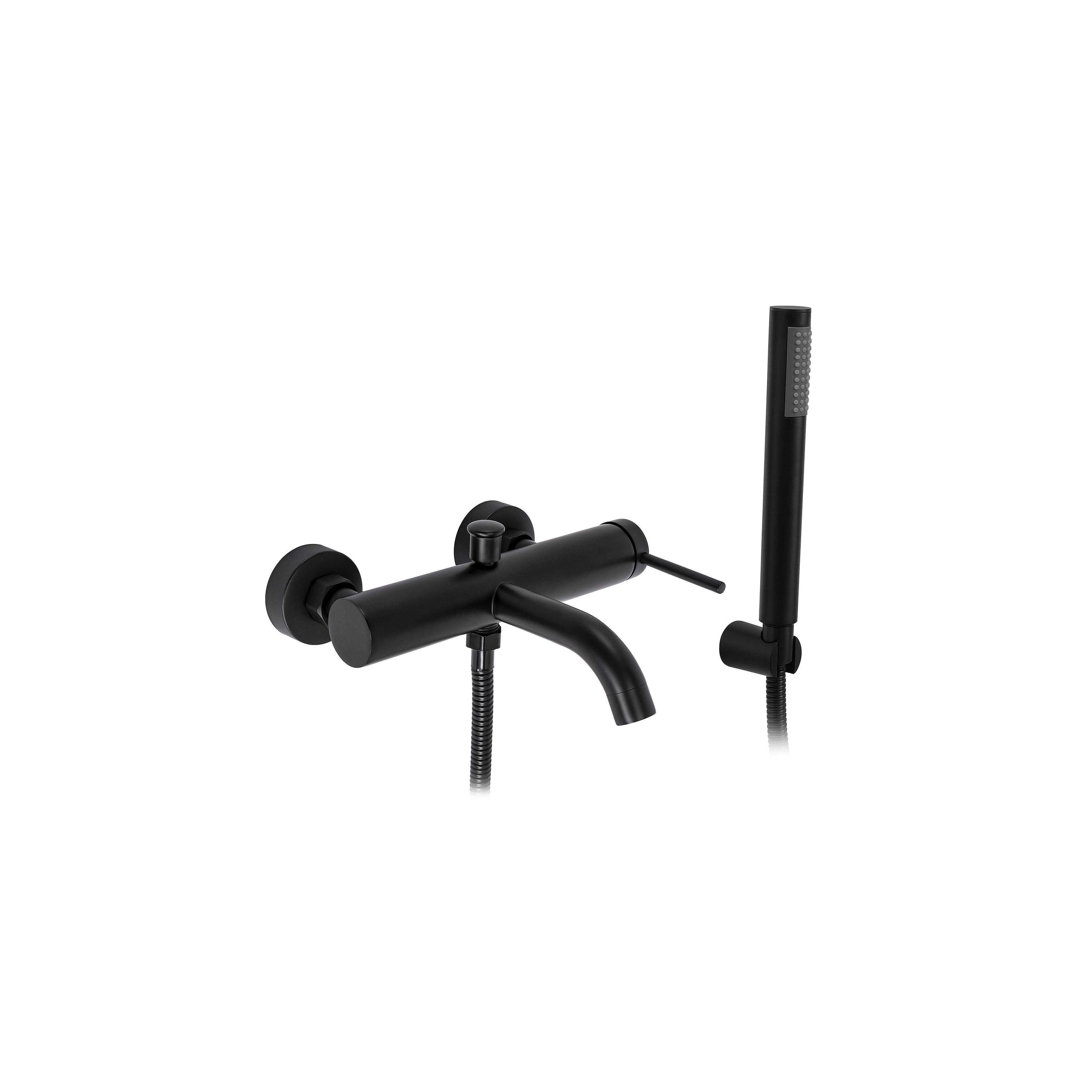 Wannenarmatur Rea Spot Black