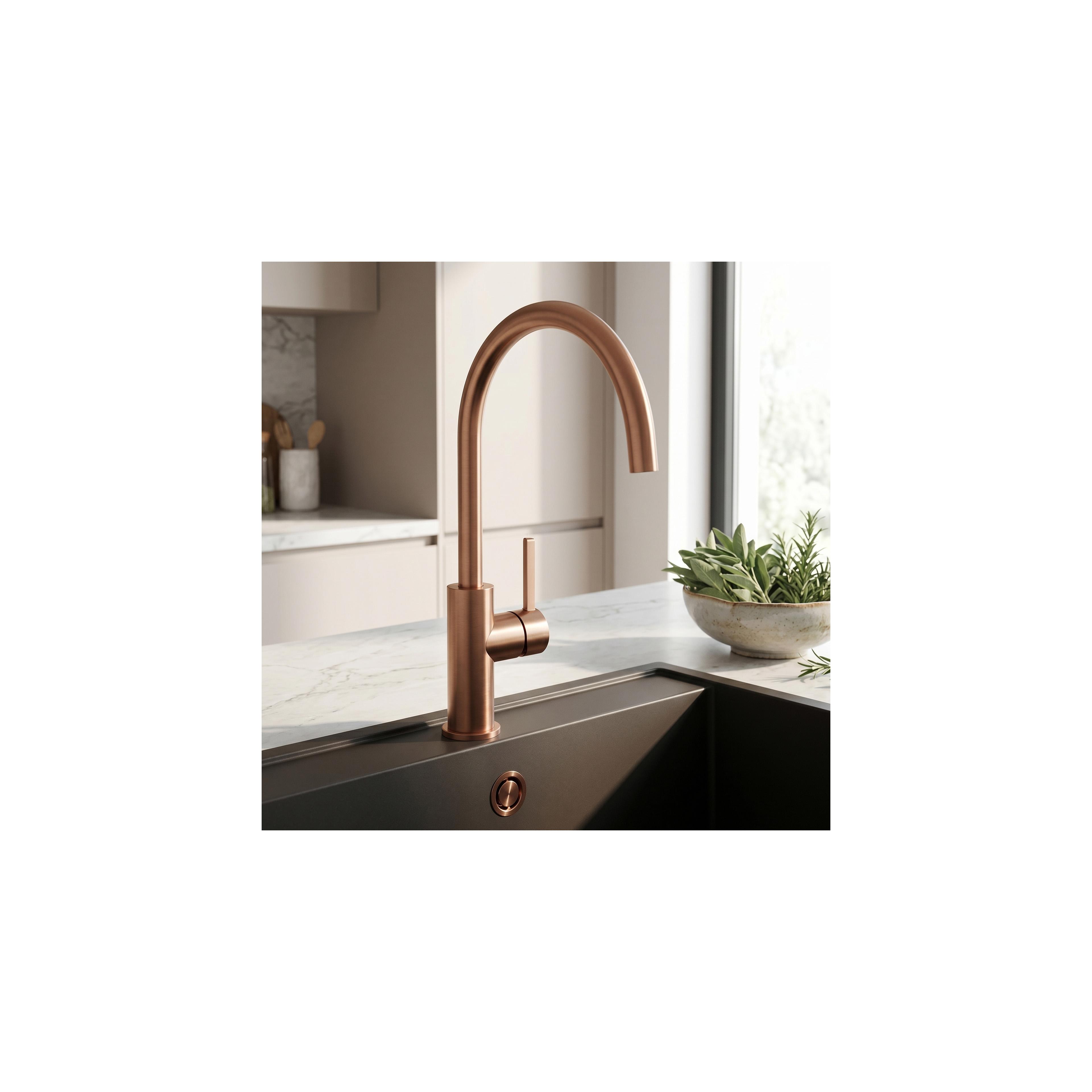 Küchearmatur REA Rivo Brush Copper