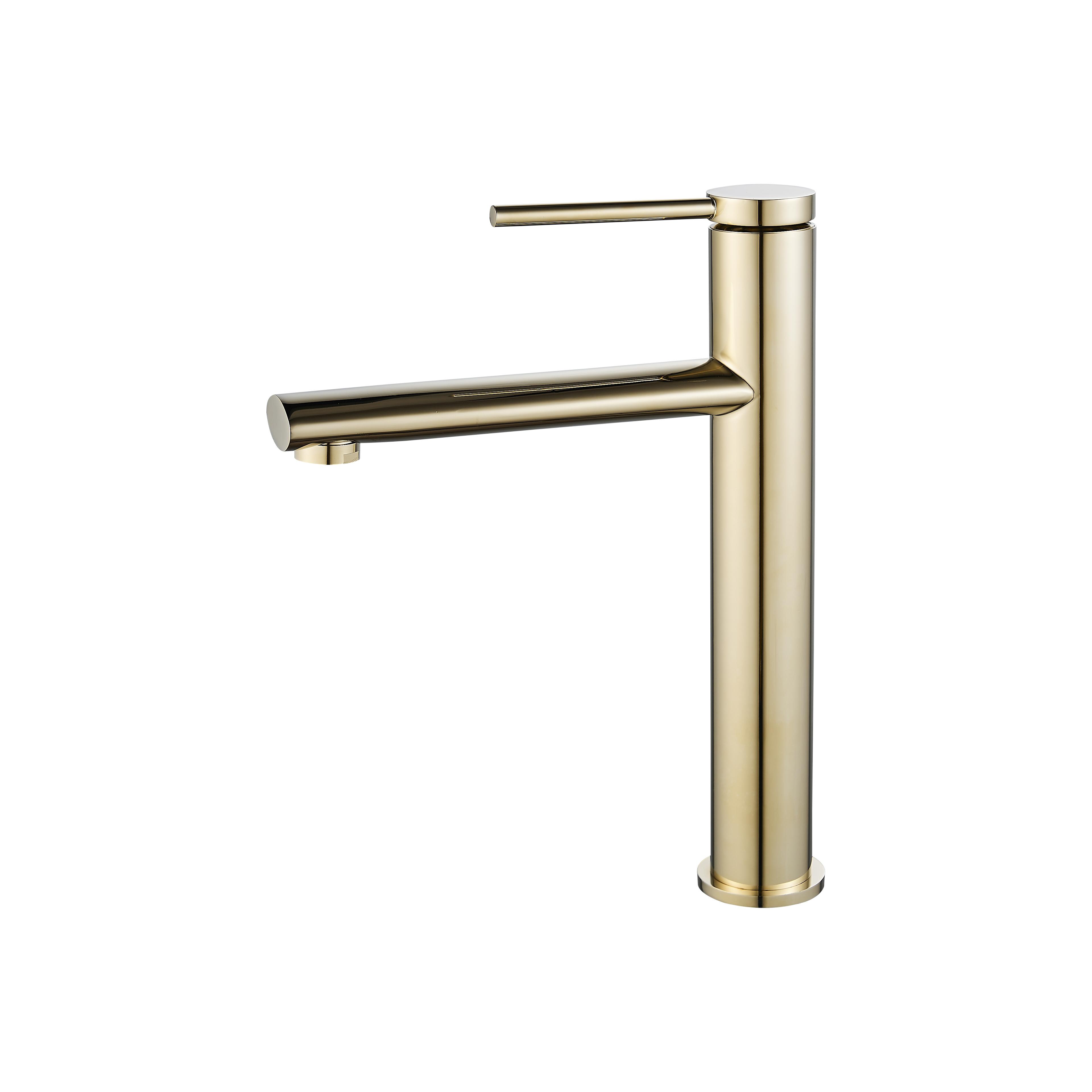 Rea OVAL GOLD Visoka slavina za umivaonik