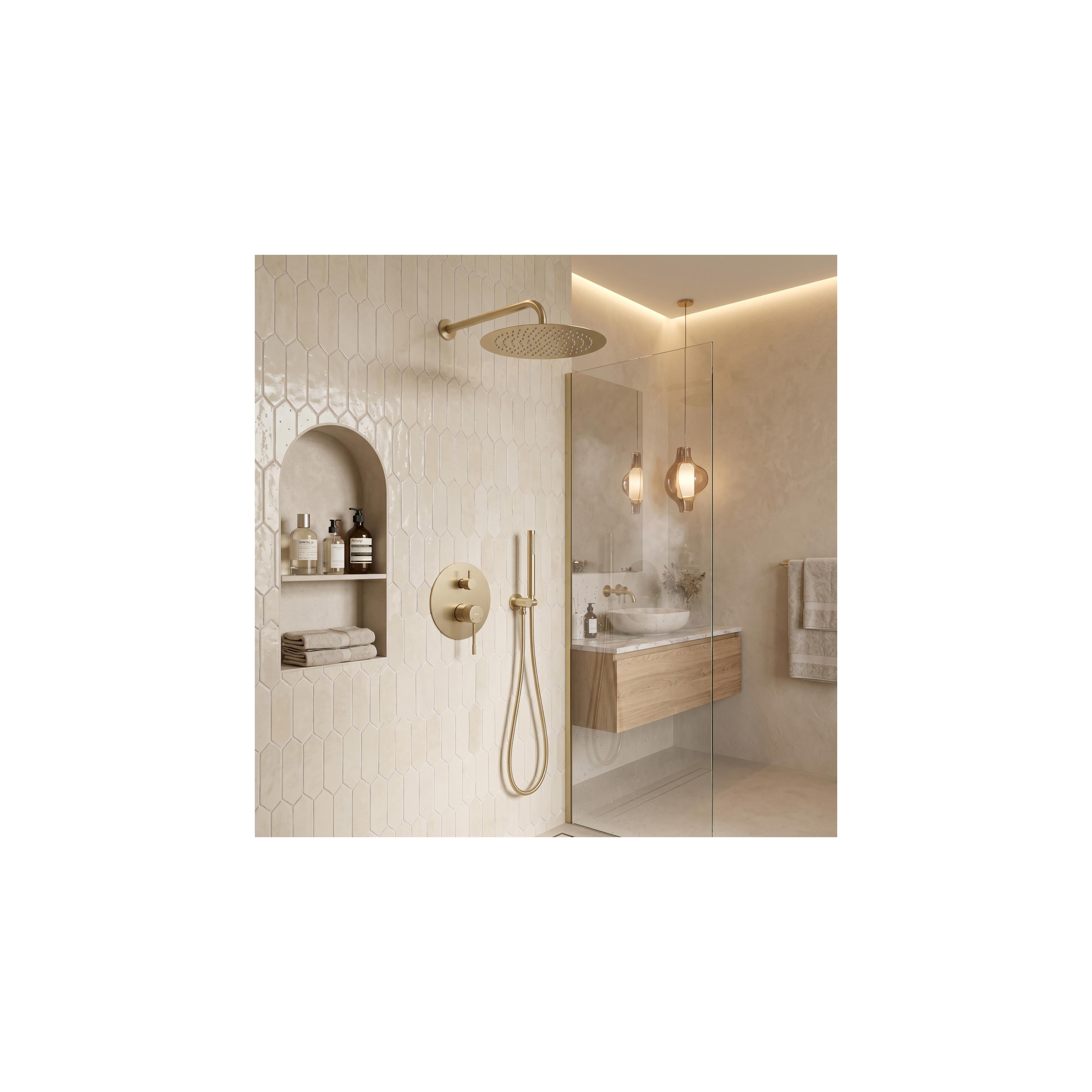 Unterputz Duschset Rea Venti Brush Gold + BOX