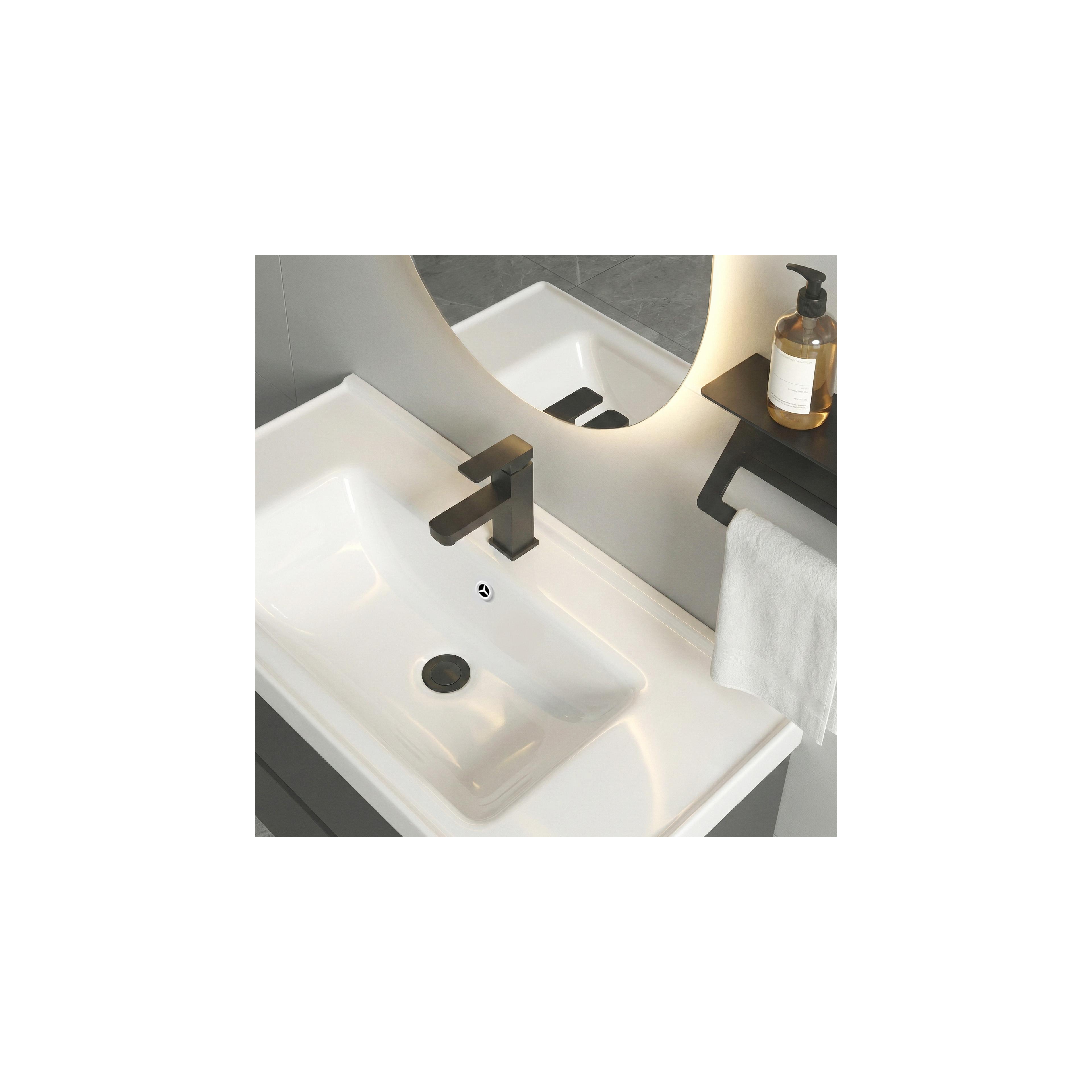 Badezimmermöbel-Set mit Waschbecken Toledo 60cm Grey