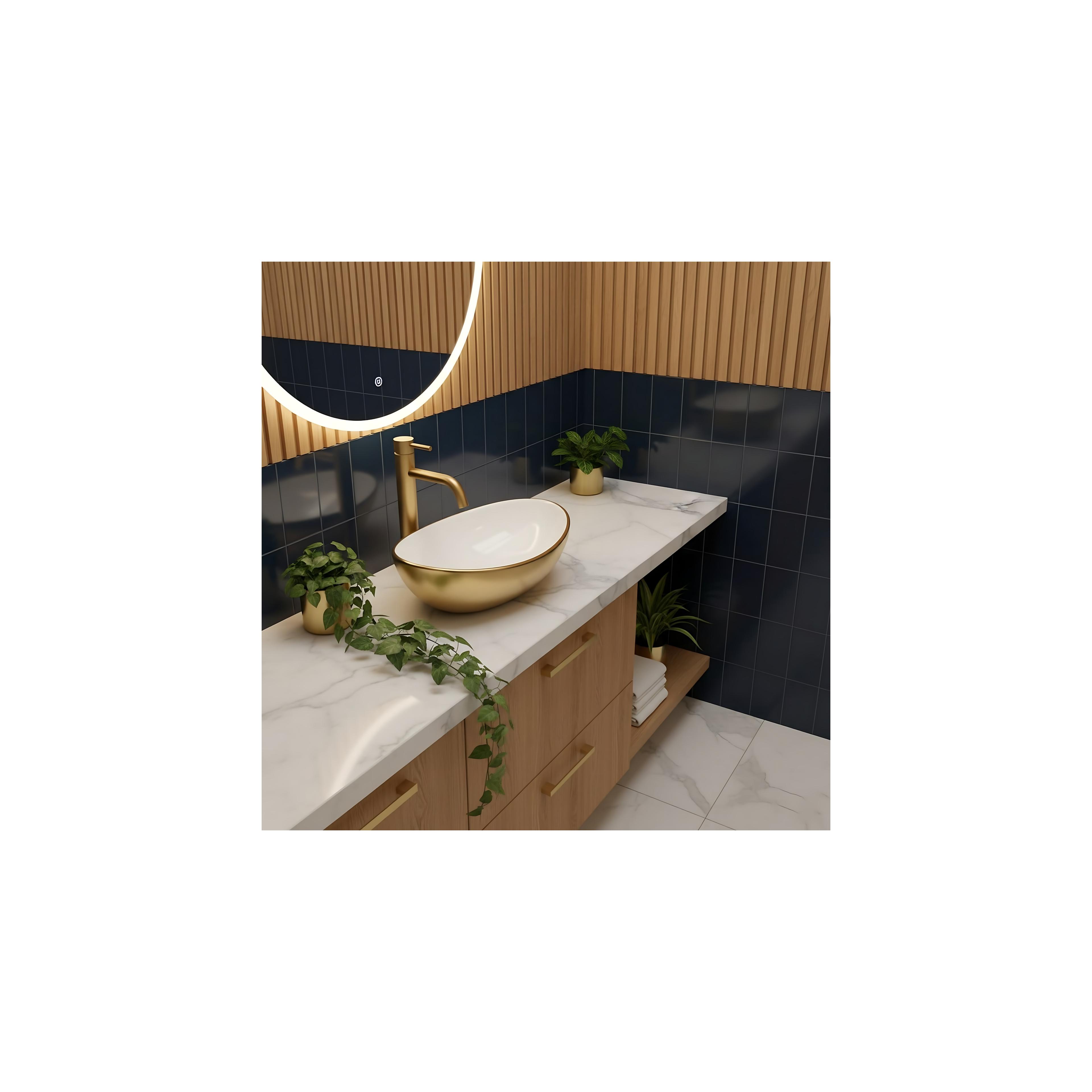 Umivalnik Basaro Sofia Gold / White