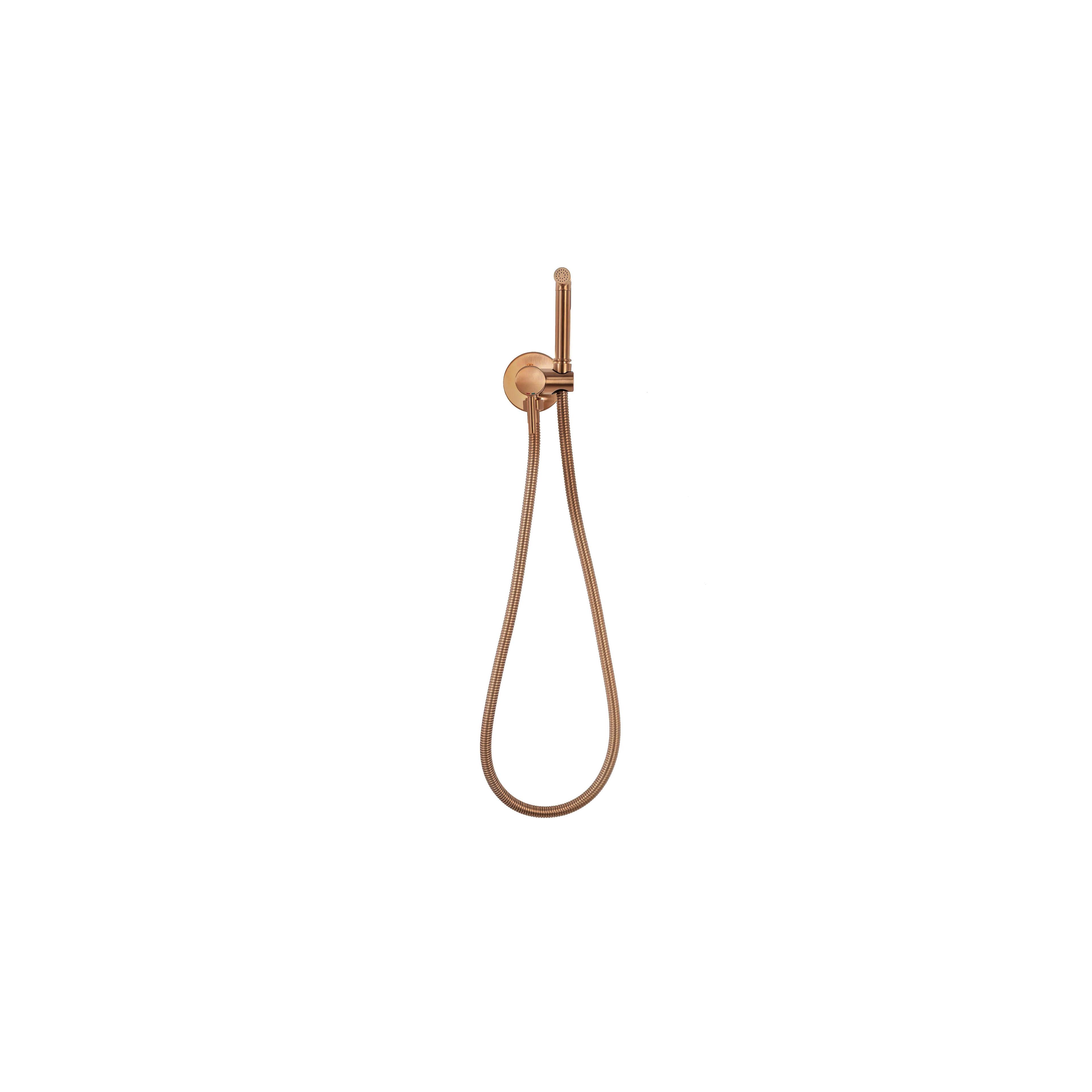 Bidetarmatur  Lungo Loop Copper Brush