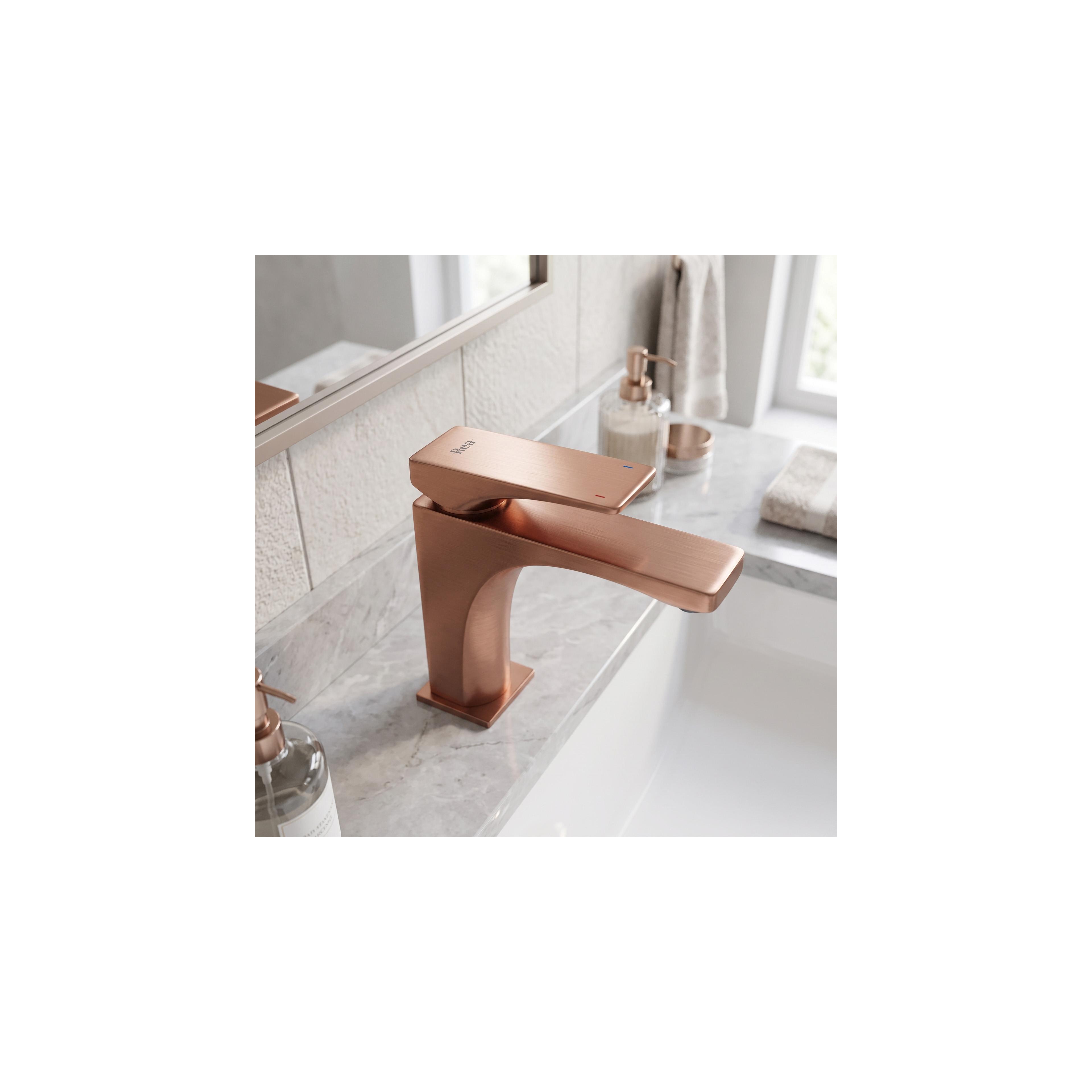 Waschbeckenarmatur PREMIUM Rea Joe Brush Copper low