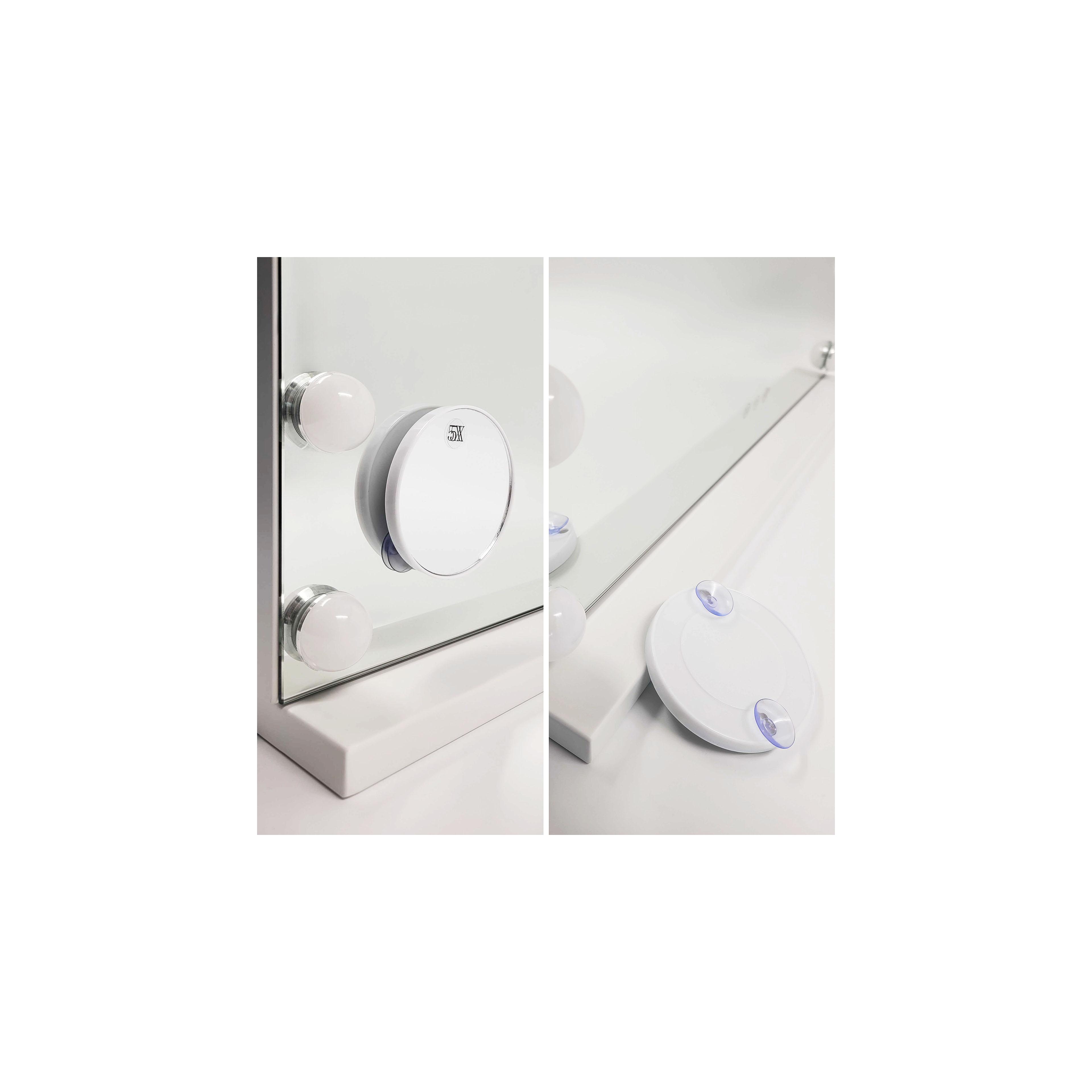 Spiegel LED HOLLYWOOD White