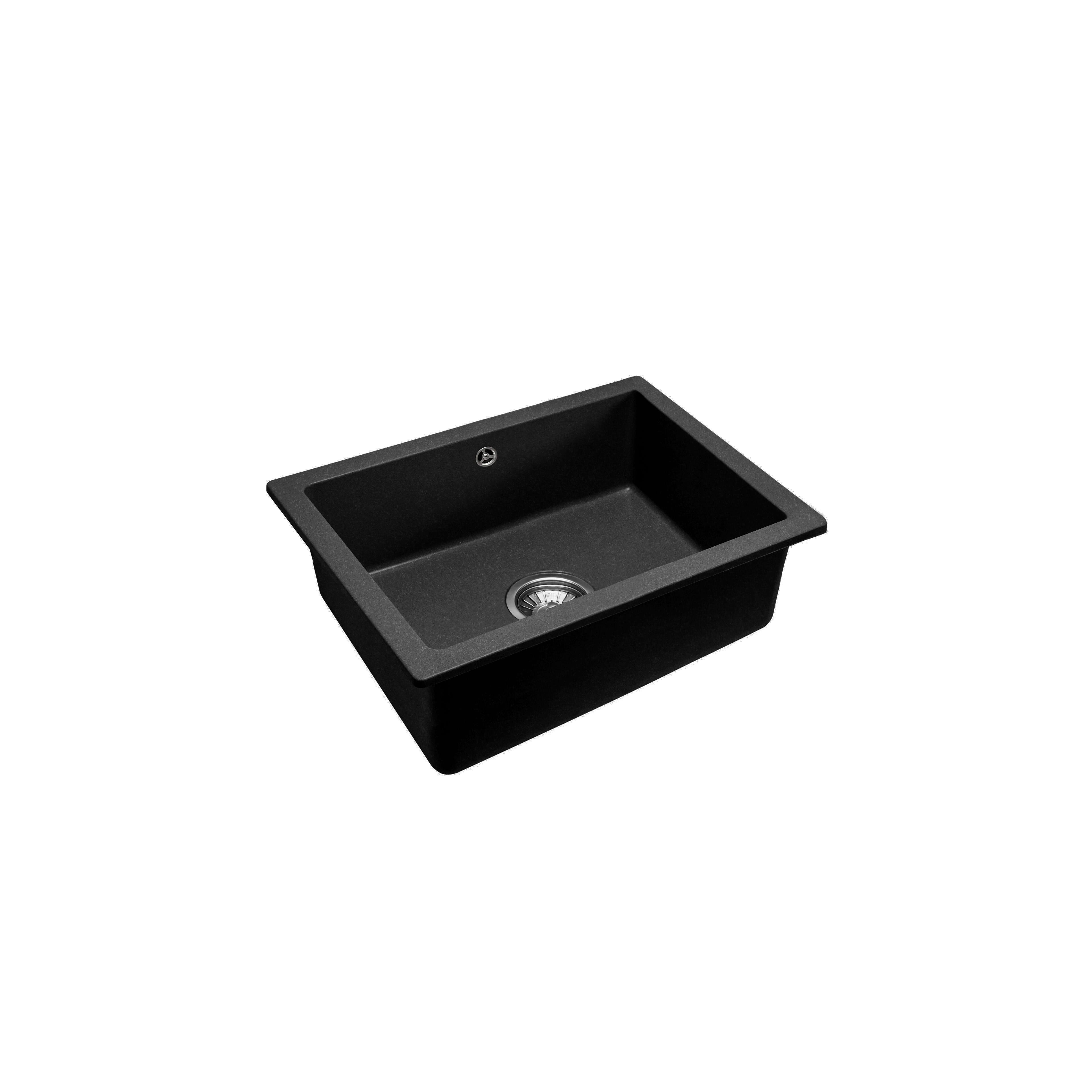 Chiuveta bucatarie Granit Nels black