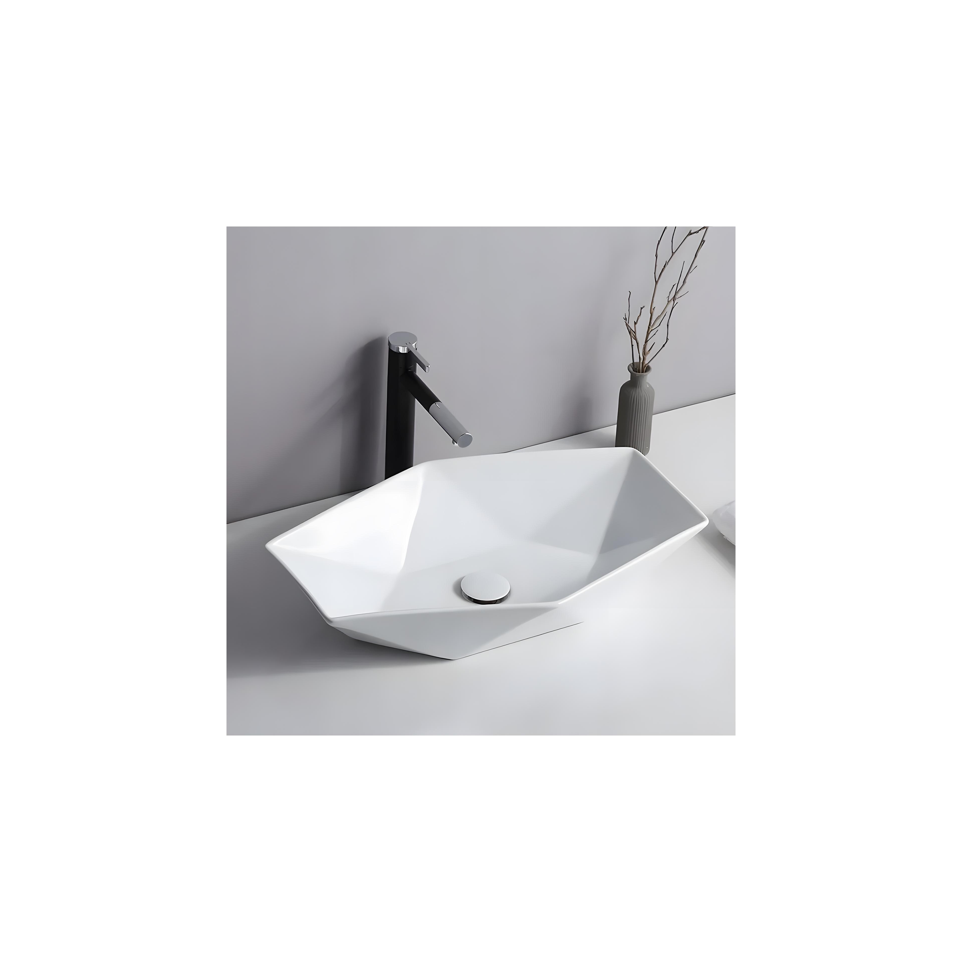 Aufsatzwaschbecken Rea Vegas white